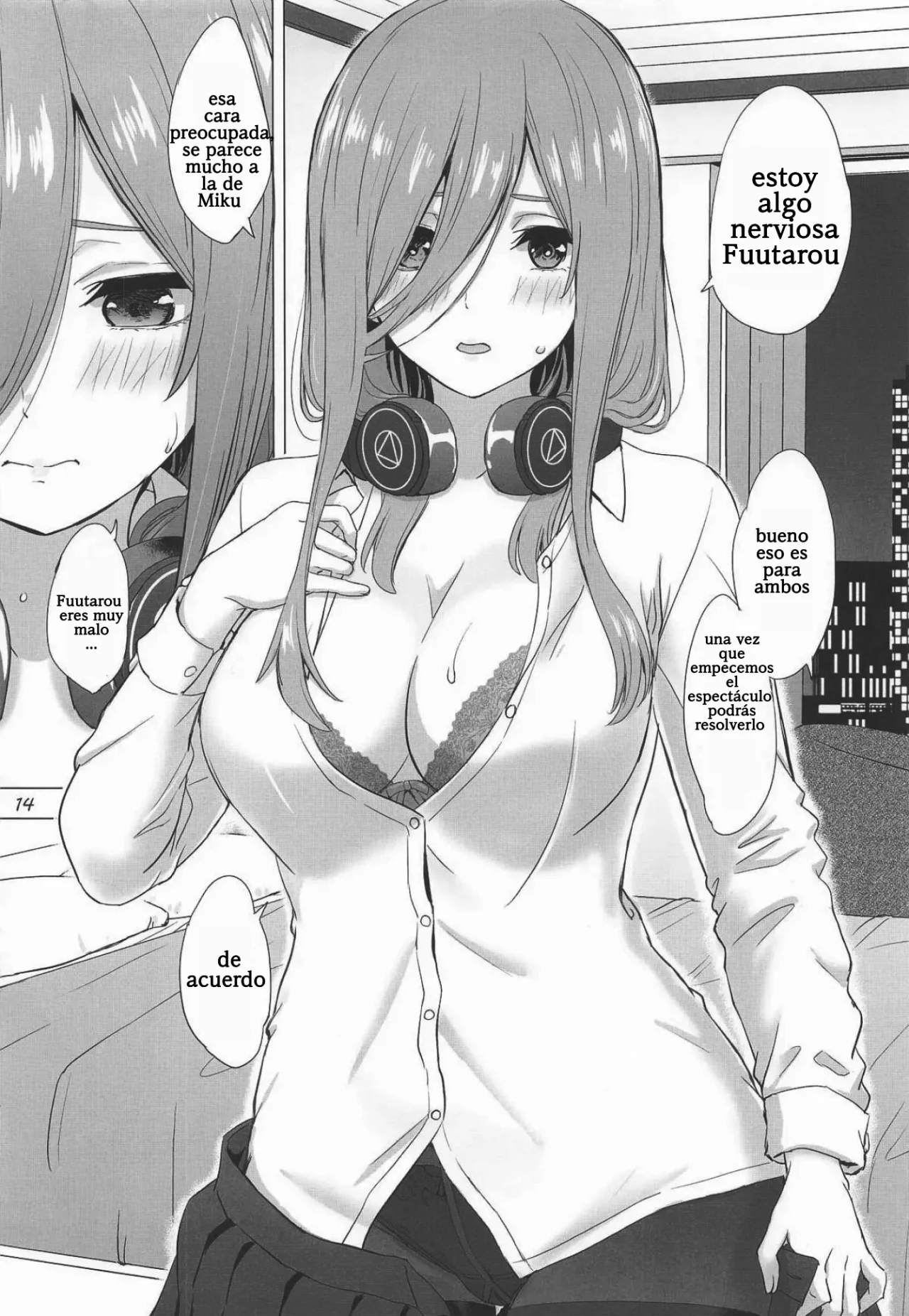 (C106) [studio A (Inanaki Shiki)] Gobun no Pi na Kanojo-tachi｜Las Quintillizas Pi-cantes (Gotoubun no Hanayome) [Spanish] [Darkss 153] 画像番号 13