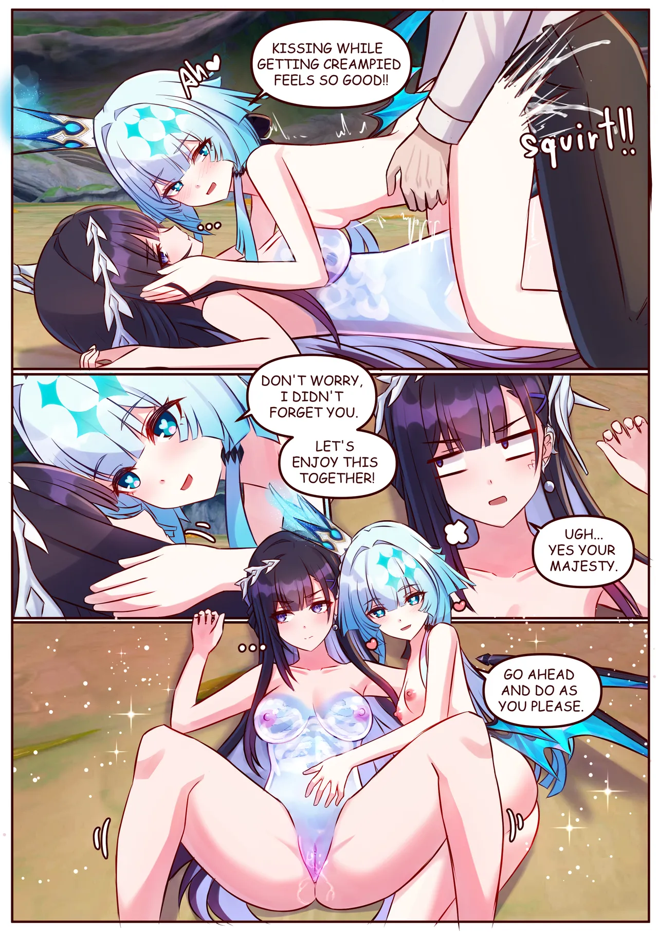 [JimPu6] Hysilen&Cerydra 1-2 (Honkai Star rail) [Uncensored] image number 22