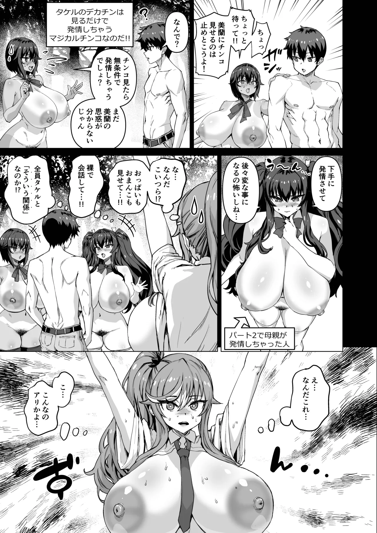 [Saikura Noushu] Dekachin ni Nattara Kyonyuu Osananajimi to Sono Kyonyuu Tomodachi-tachi ga Hatsujou shite Harem ni Natta!! 5 Gyaru to wakuwaku Hayashi kan gakkou изображение № 40