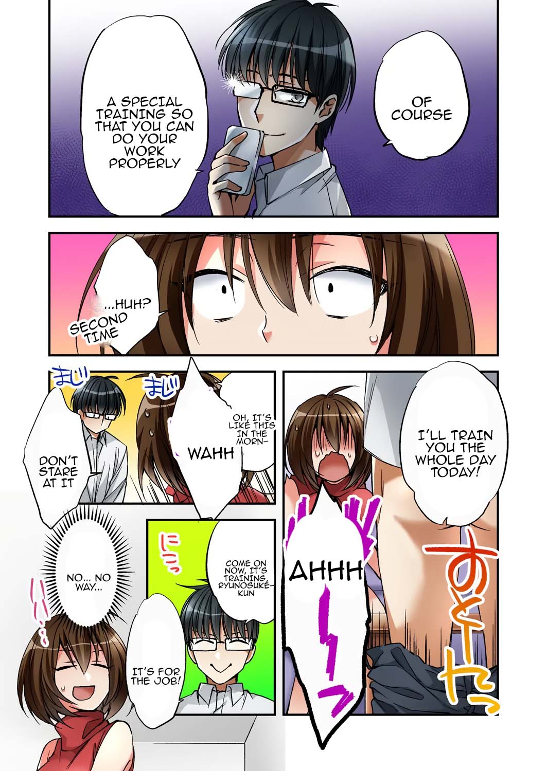 [Minamino Hazuki] Fuuzokujou to Boku no Karada ga Irekawatta node Sex Shite mita 2 | My body was swapped with a prostitute's, so I tried having sex 2 [Tenuous Scans] numero di immagine  5