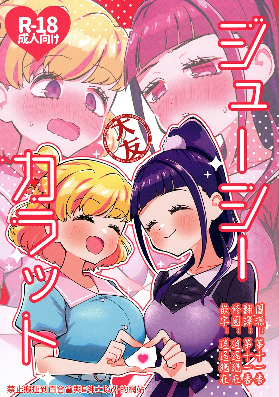 (Heroine MIX Sep.28) [Timpam Pompam (Tirorinpo)] Juicy Carat (Mahou Tsukai PreCure!) [Chinese] [大友同好会] image number 1