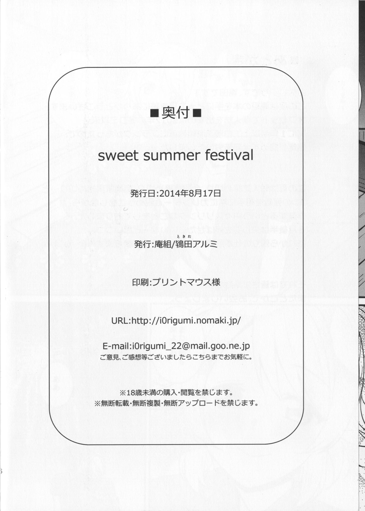 (C86) [Iorigumi (Tokita Alumi)] Sweet Summer Festival | 스위트 서머 페스티벌 (The IDOLM@STER) [Korean] 画像番号 26