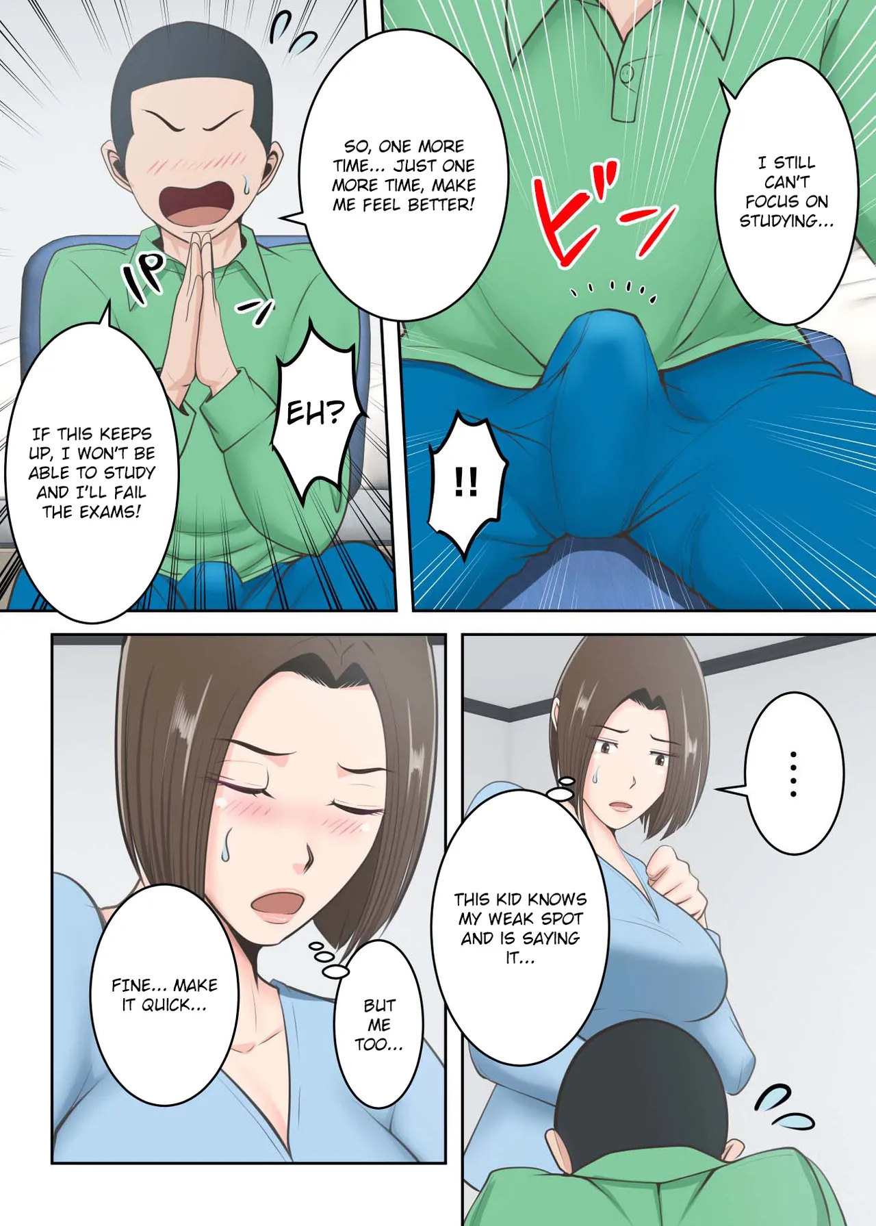 [Yuriko Club] Oni no Kyouiku Mama ga Musuko to Amaama SEX Suru made [English] 图片编号 32