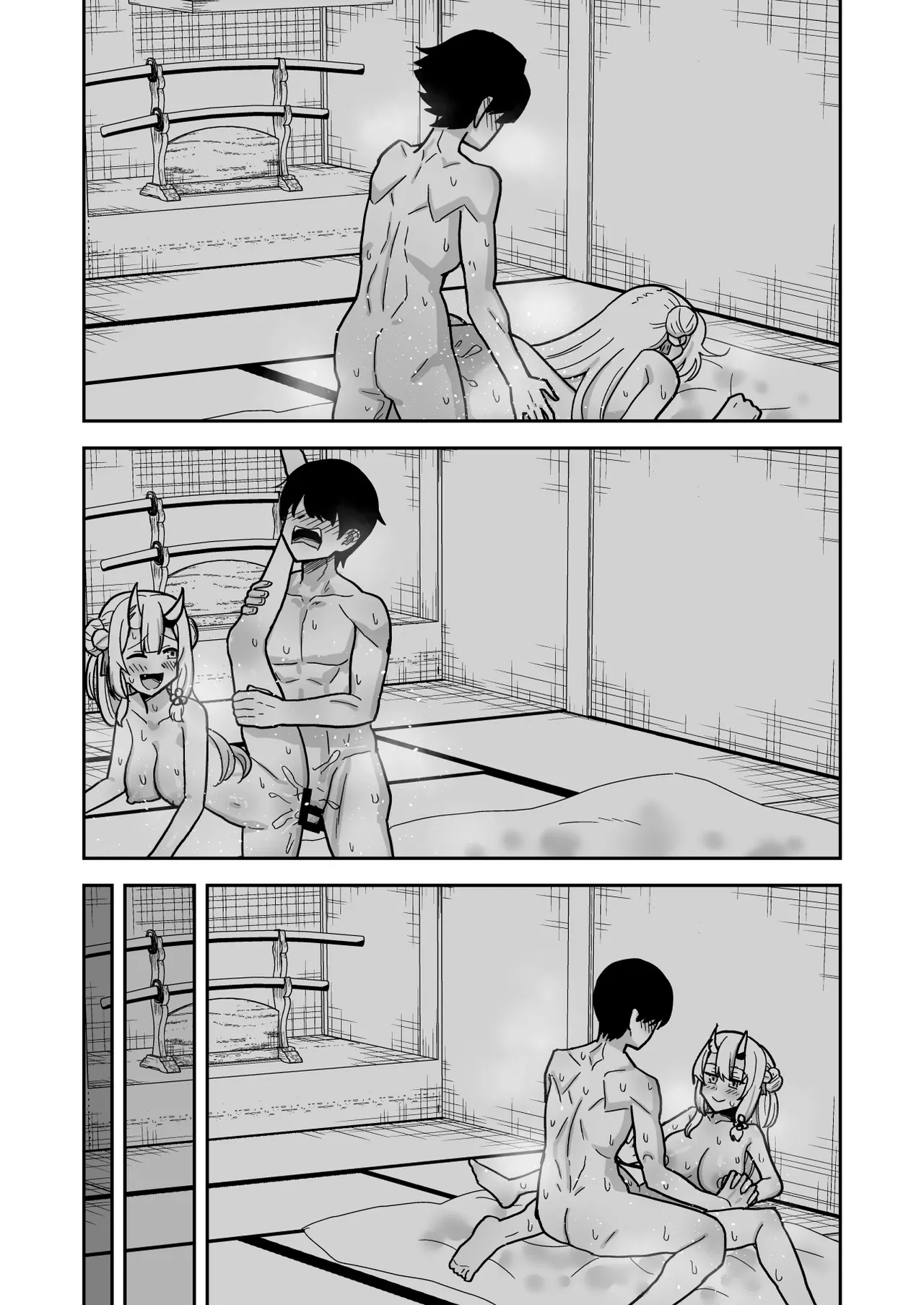 [cl] 童貞が鬼のあ〇めちゃんに食べられちゃう話 (ホロライブ) image number 21