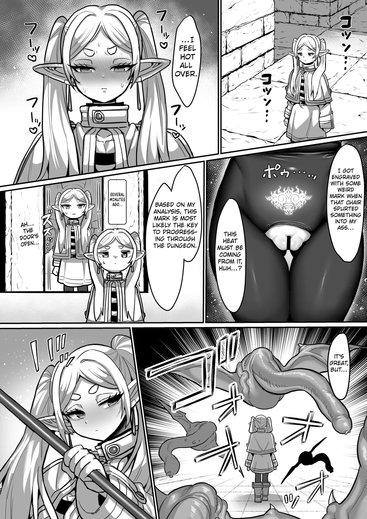 [Sei no Mamono (Sena)] Frieren and the Erotic Trap Dungeon [Digital] [English] [Kuraudo] 图片编号 11