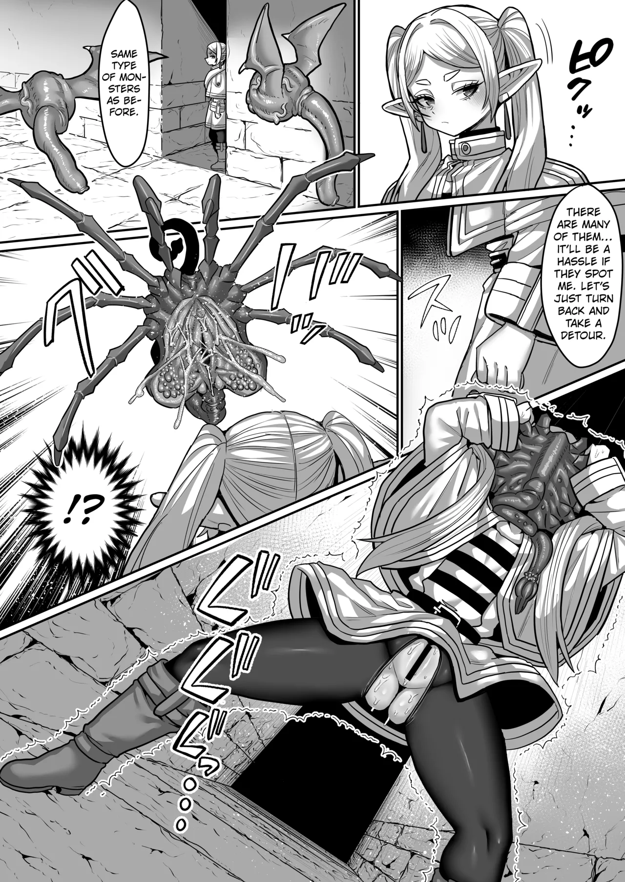 [Sei no Mamono (Sena)] Frieren and the Erotic Trap Dungeon [Digital] [English] [Kuraudo] 图片编号 13