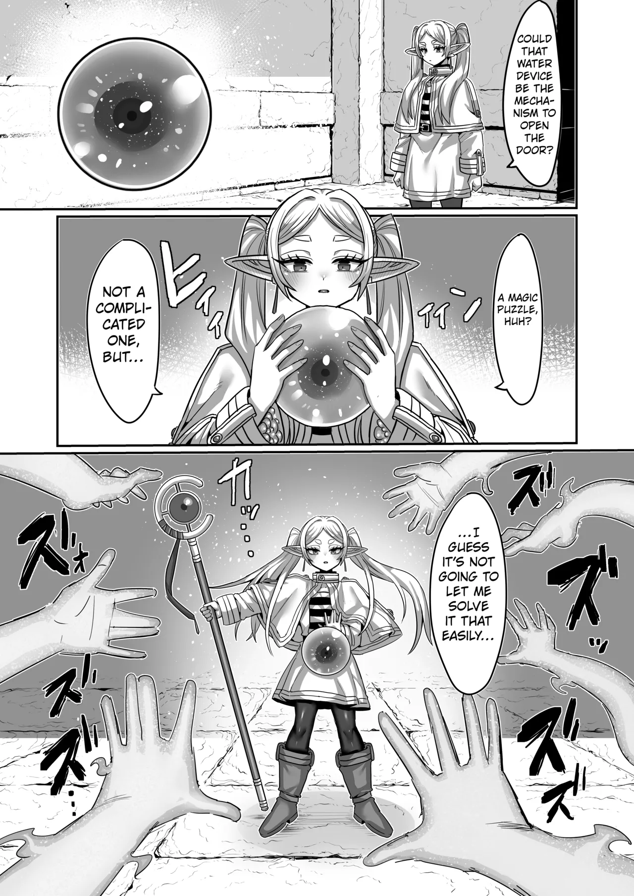 [Sei no Mamono (Sena)] Frieren and the Erotic Trap Dungeon [Digital] [English] [Kuraudo] 图片编号 22