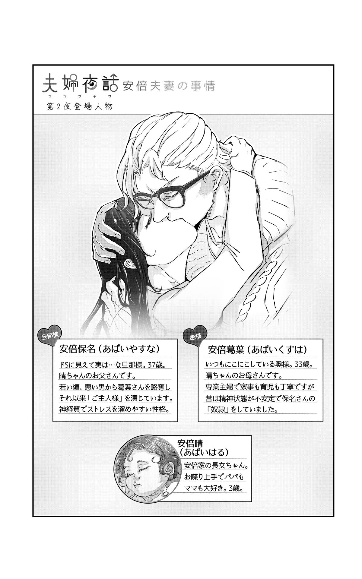 [Kuzuri] [Tokuten-ban] Fuufu Yawa Dai 2-ya ~ Abe Fusai No Jijou ~ 이미지 번호 3