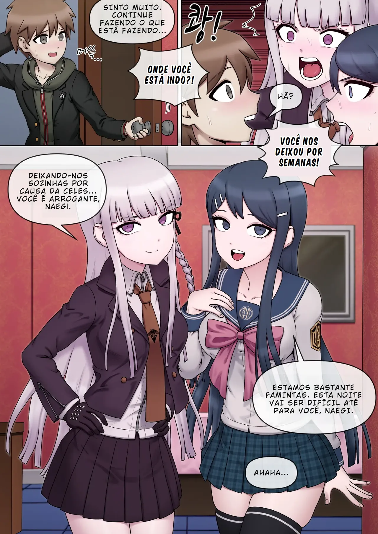 Kirigiri & Maizono [Portuguese-BR] [BLACKSUB] image number 2