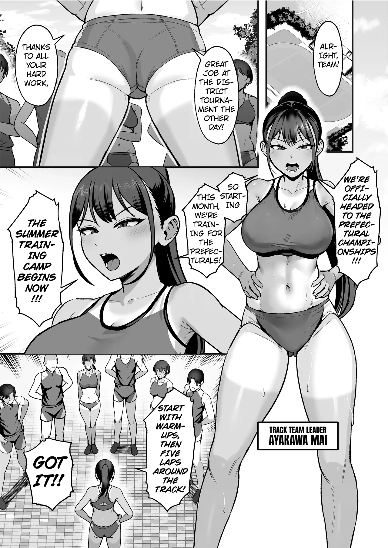 [Eat in (Toin)] Rikujoubu Buchou, Yankee-tachi ni Otosareru 2 | Track and Field Club Leader Surrenders to a Bunch of Delinquents 2 [English] [SomeGoodHentai] [Digital] Bildnummer 3