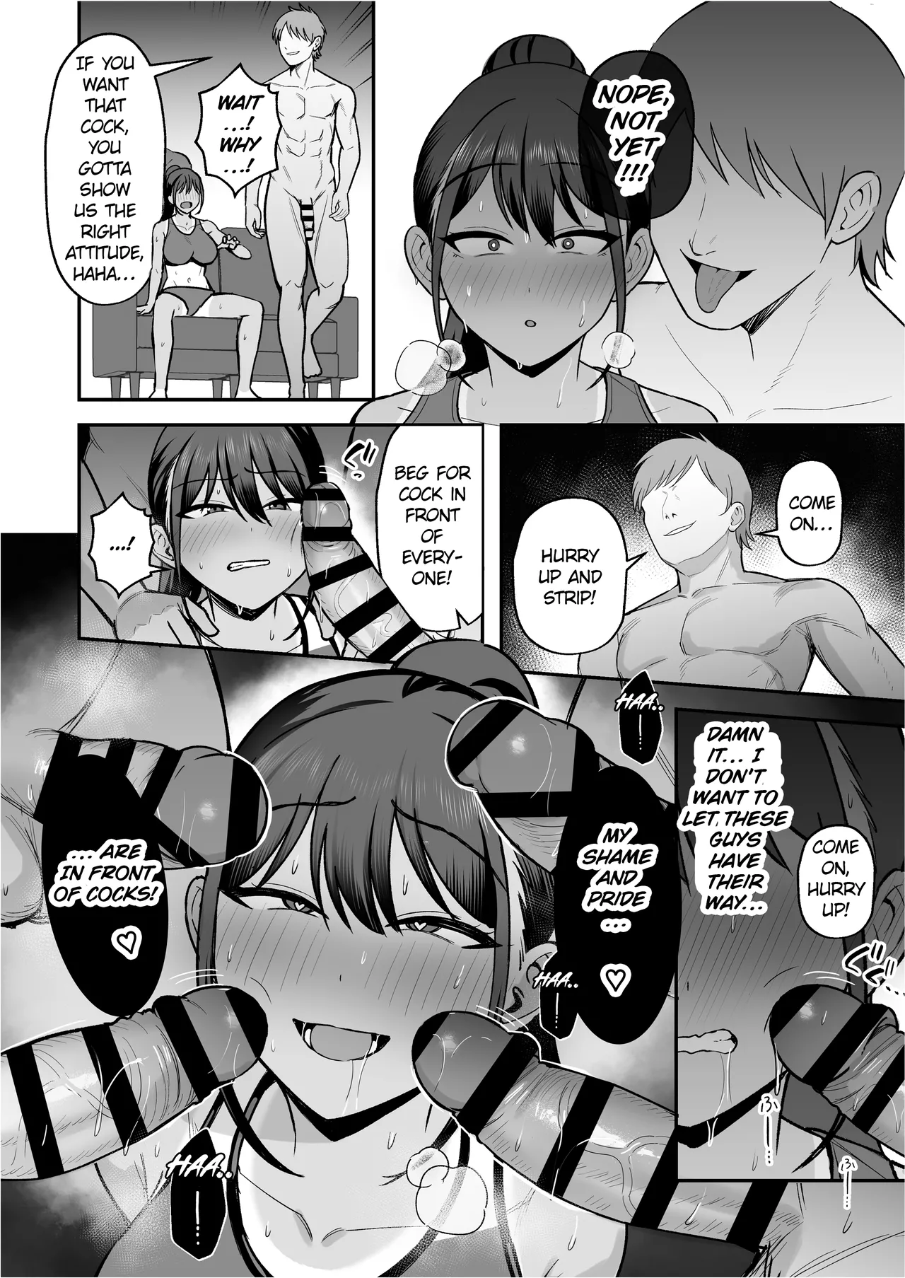 [Eat in (Toin)] Rikujoubu Buchou, Yankee-tachi ni Otosareru 2 | Track and Field Club Leader Surrenders to a Bunch of Delinquents 2 [English] [SomeGoodHentai] [Digital] Bildnummer 32