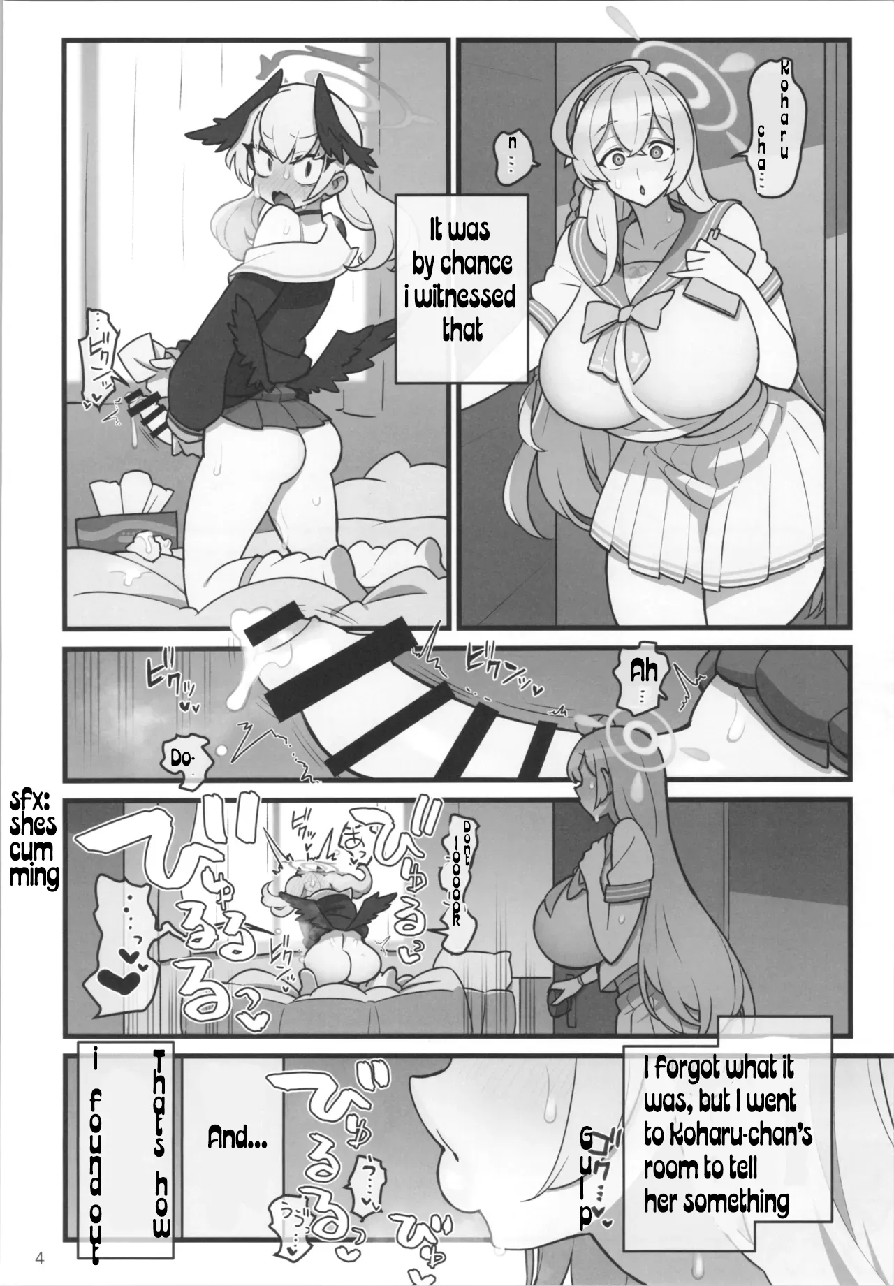 (C103) [Kakuzato-ichi (Kakuzatou)] Koharu Futanaru (Blue Archive) [English] [Diegsterr] image number 6