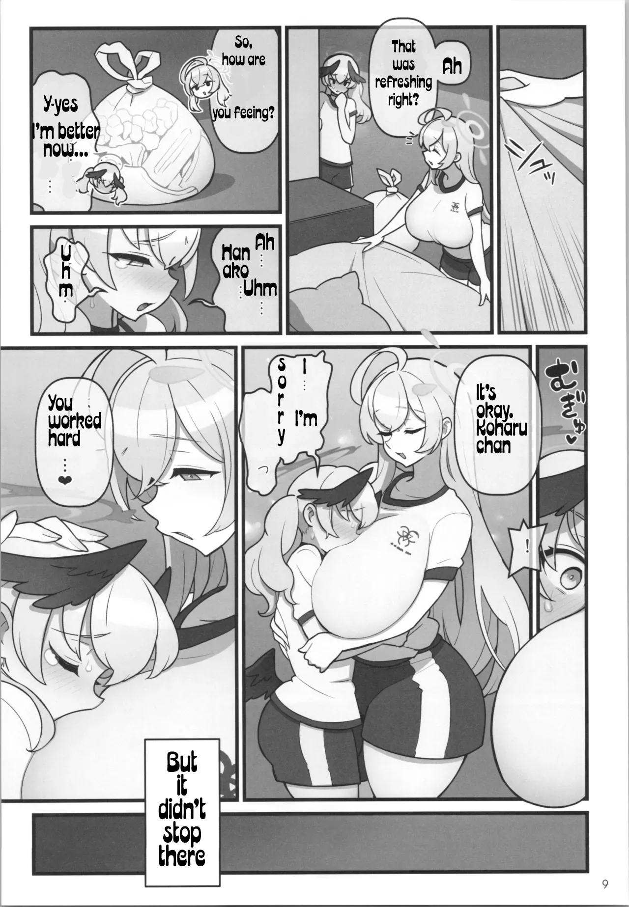 (C103) [Kakuzato-ichi (Kakuzatou)] Koharu Futanaru (Blue Archive) [English] [Diegsterr] image number 11