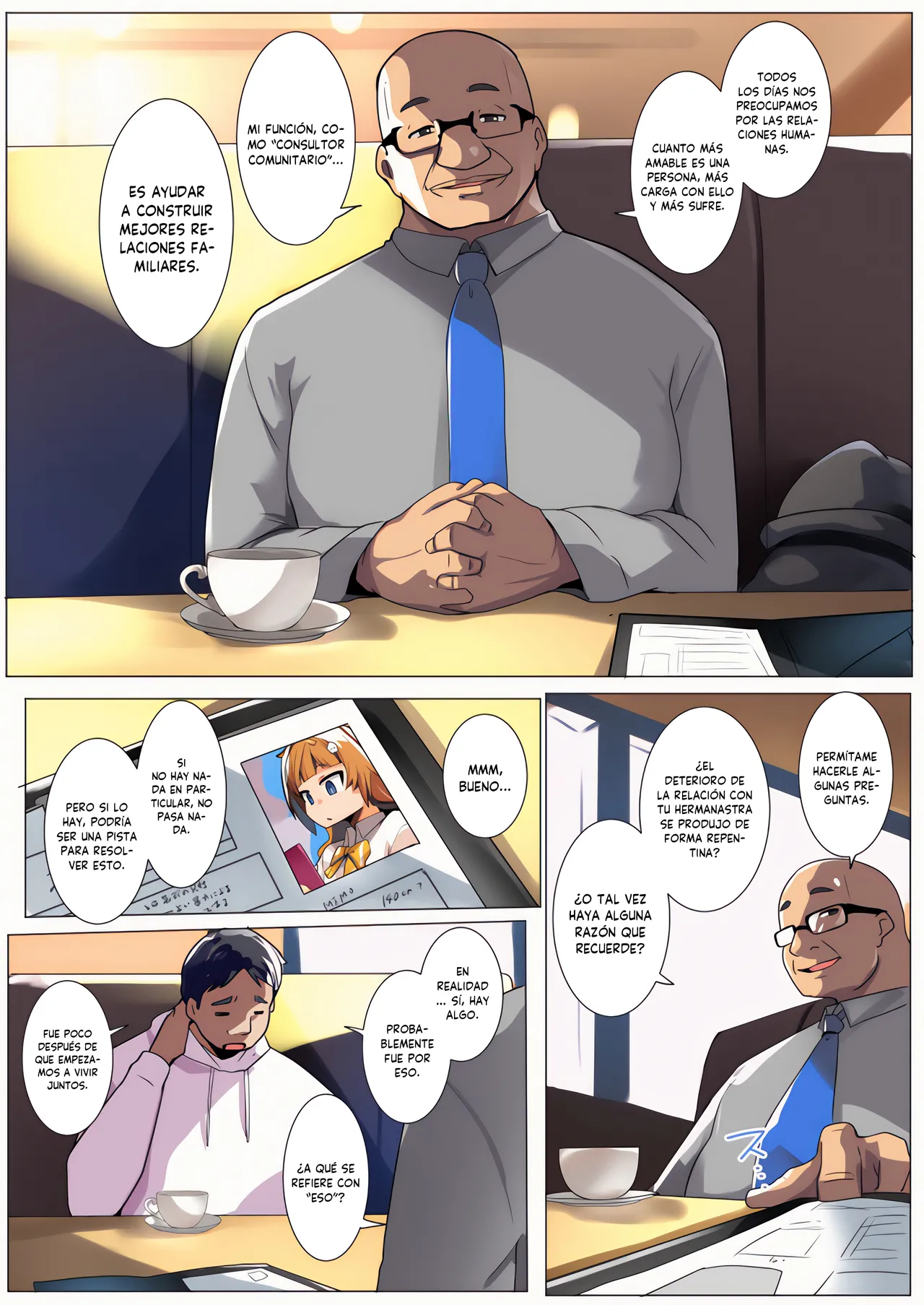 [Misaki (Muneshiro)] Wakarase Consultant ~Anata no Gimai, Onaho ni Shimasu~ | Consultor de Disciplina ~Convertiré a tu Hermanastra en un Onahole~ [Spanish] [MandaloAsiNoma] [Incomplete] 이미지 번호 5