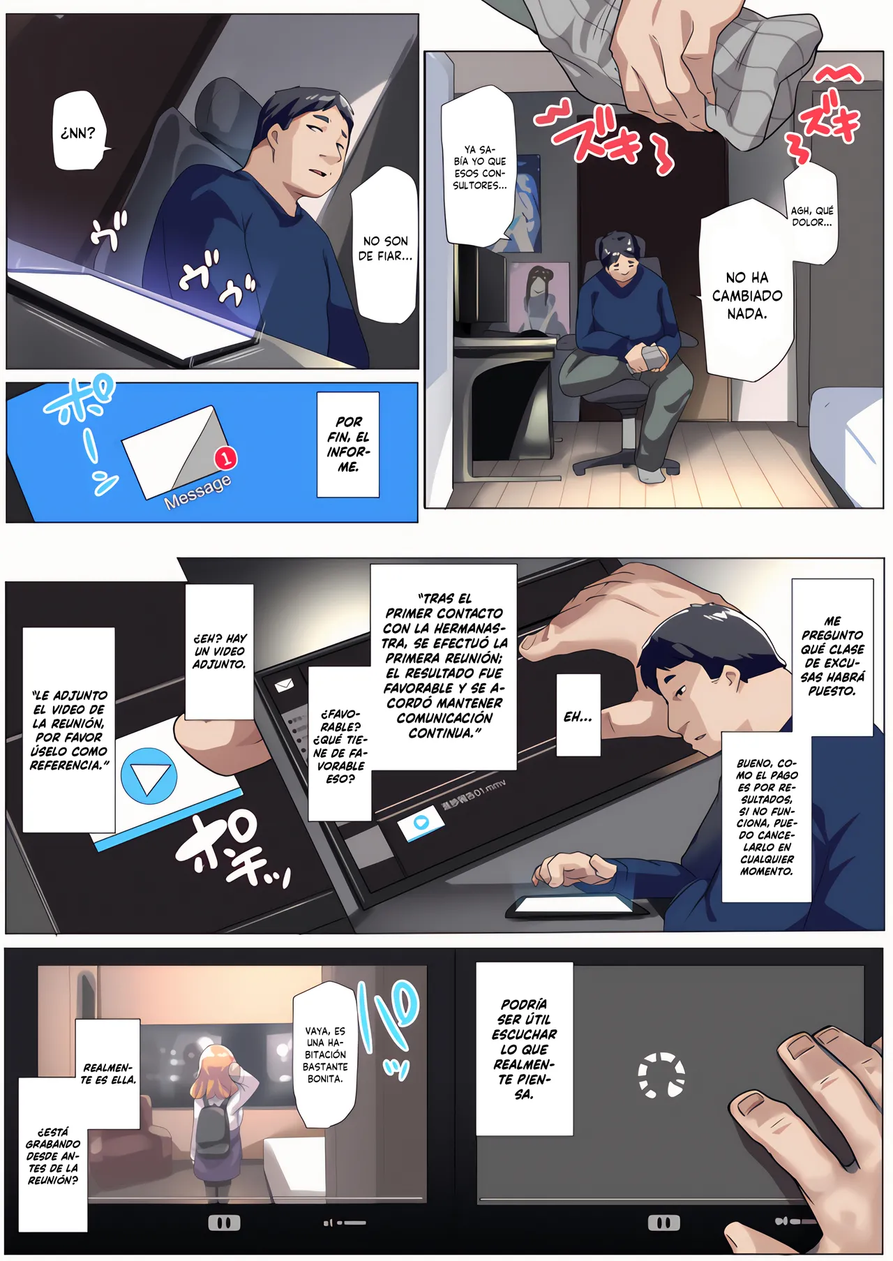 [Misaki (Muneshiro)] Wakarase Consultant ~Anata no Gimai, Onaho ni Shimasu~ | Consultor de Disciplina ~Convertiré a tu Hermanastra en un Onahole~ [Spanish] [MandaloAsiNoma] [Incomplete] 이미지 번호 8