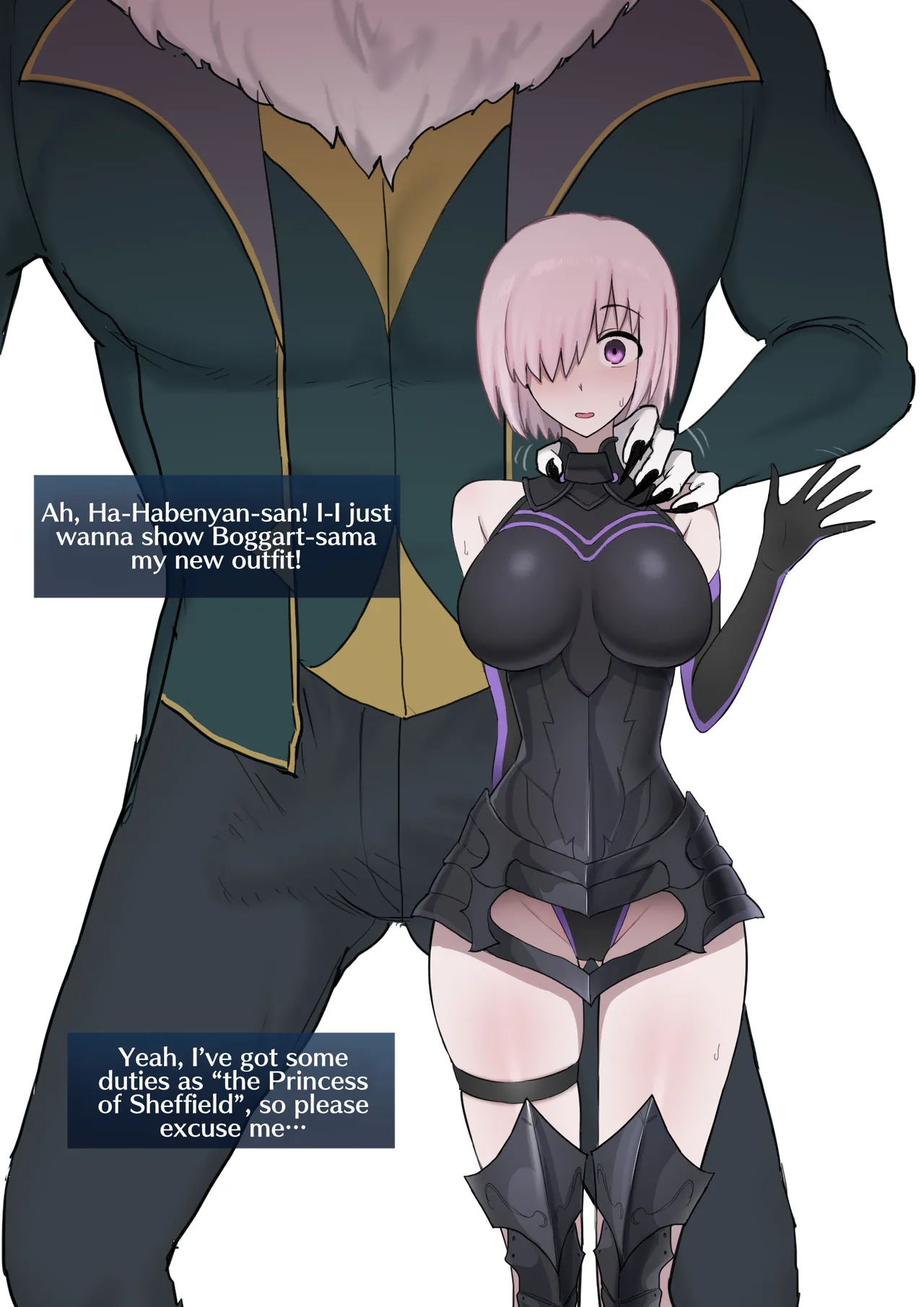 [Giga] Boggart X Mash (Fate/Grand Order) [English] [Netorare Nation] 图片编号 1