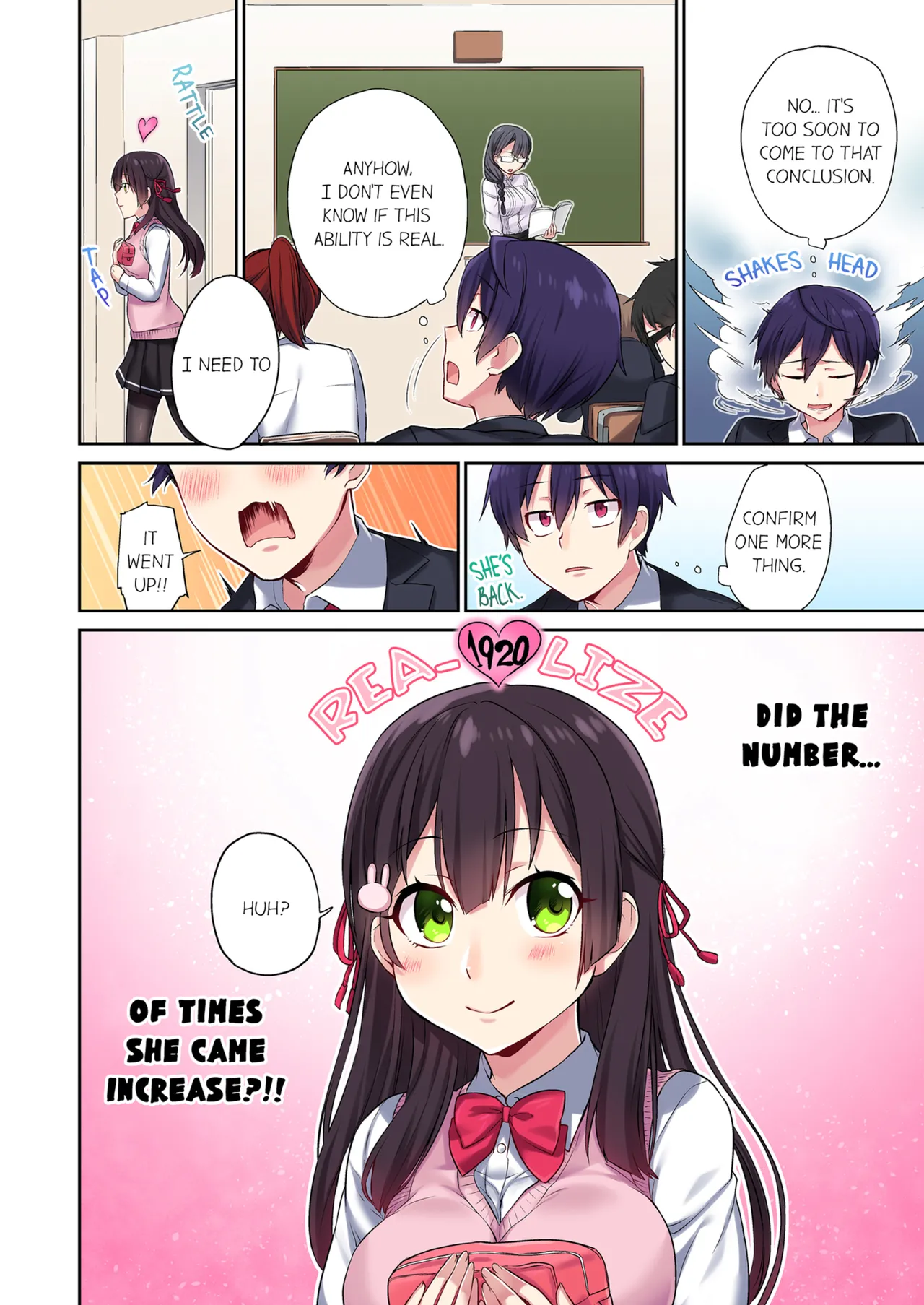 [Namita] Committee Chairman, Didn't You Just Masturbate In the Bathroom? I Can See the Number of Times People Orgasm Vol. 1 [English] [Decensored] [Ongoing] image number 10