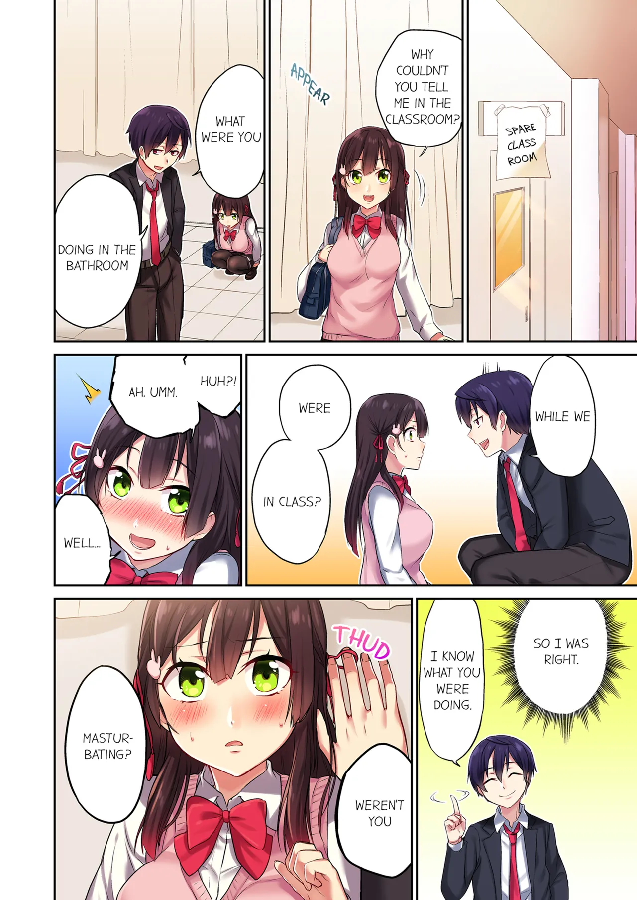 [Namita] Committee Chairman, Didn't You Just Masturbate In the Bathroom? I Can See the Number of Times People Orgasm Vol. 1 [English] [Decensored] [Ongoing] image number 12