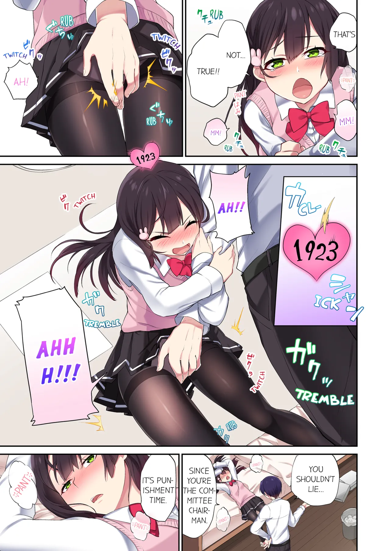 [Namita] Committee Chairman, Didn't You Just Masturbate In the Bathroom? I Can See the Number of Times People Orgasm Vol. 1 [English] [Decensored] [Ongoing] image number 63