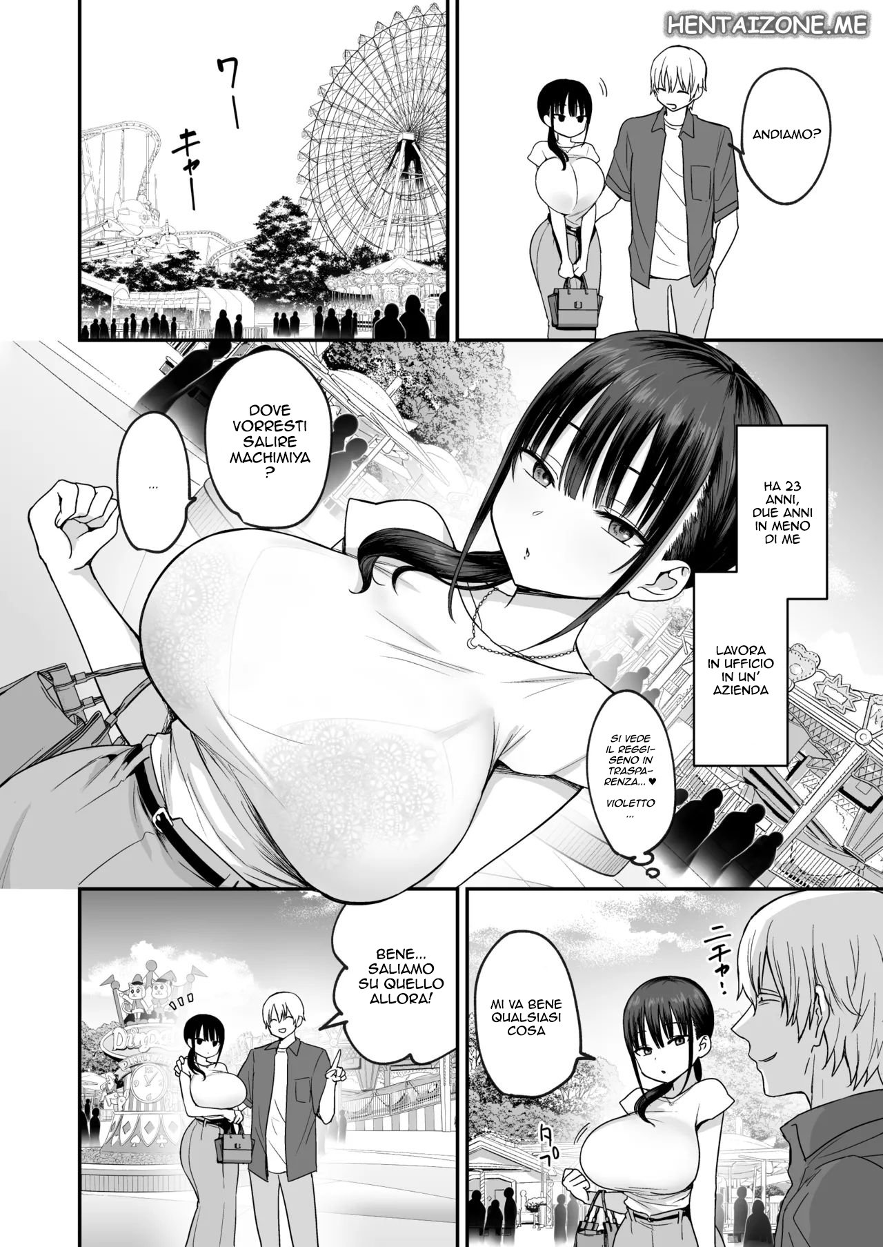 [Toono Esuke] Muhyoujou de Dosukebe na Machimiya-san| Una Ragazza Taciturna [Italian] [Digital] image number 3