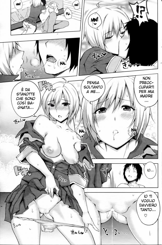 [Uruujima Call] Okaa-san mo Issho! | Battere la Mamma (COMIC Shitsurakuten 2013-05) [Italian] изображение № 3