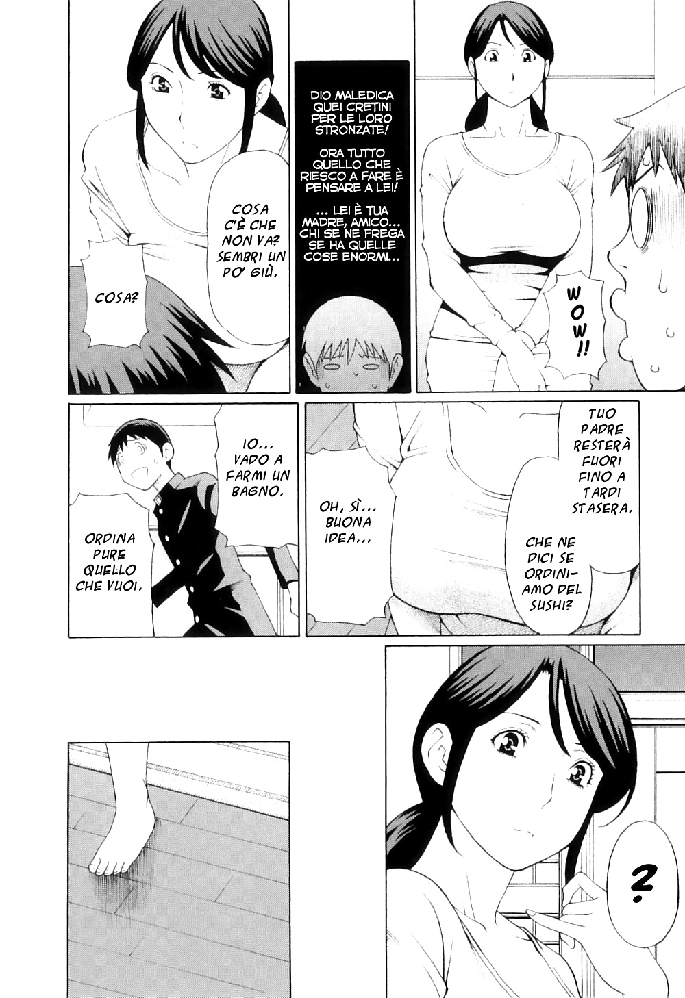 [Takasugi Kou] Mamamomi! | La Mia Mamma! (COMIC MUJIN 2011-05) [Italian] [Decensored] 图片编号 2