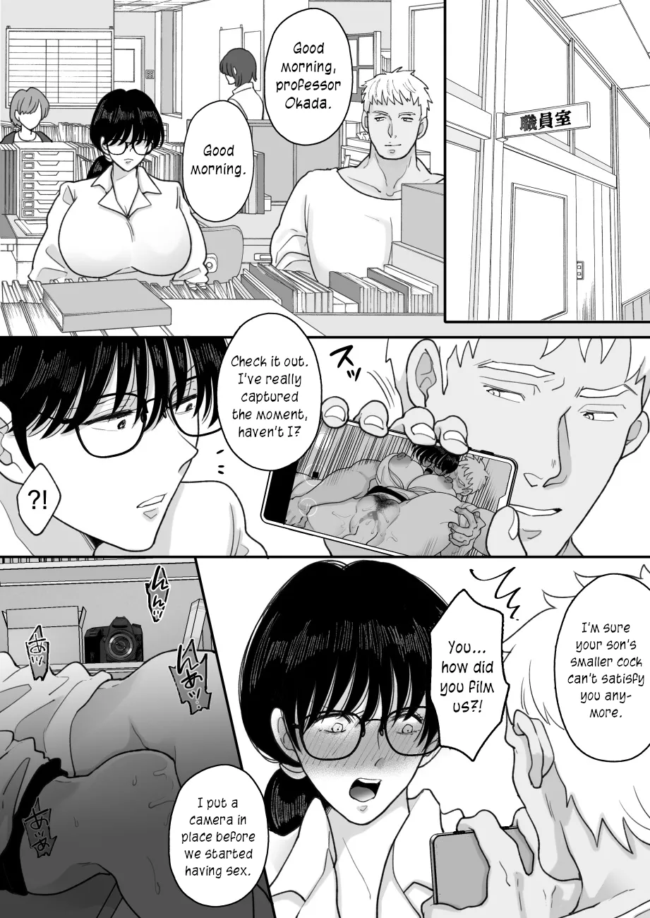 [Nyan dorosei] Suugaku Kyoushi no Kaa-san ga Taiiku Kyoushi ni Netorareru | My mother, the math professor, being stolen away by my gym professor, part 2 [English] [joobuspaidatr] imagen número 36