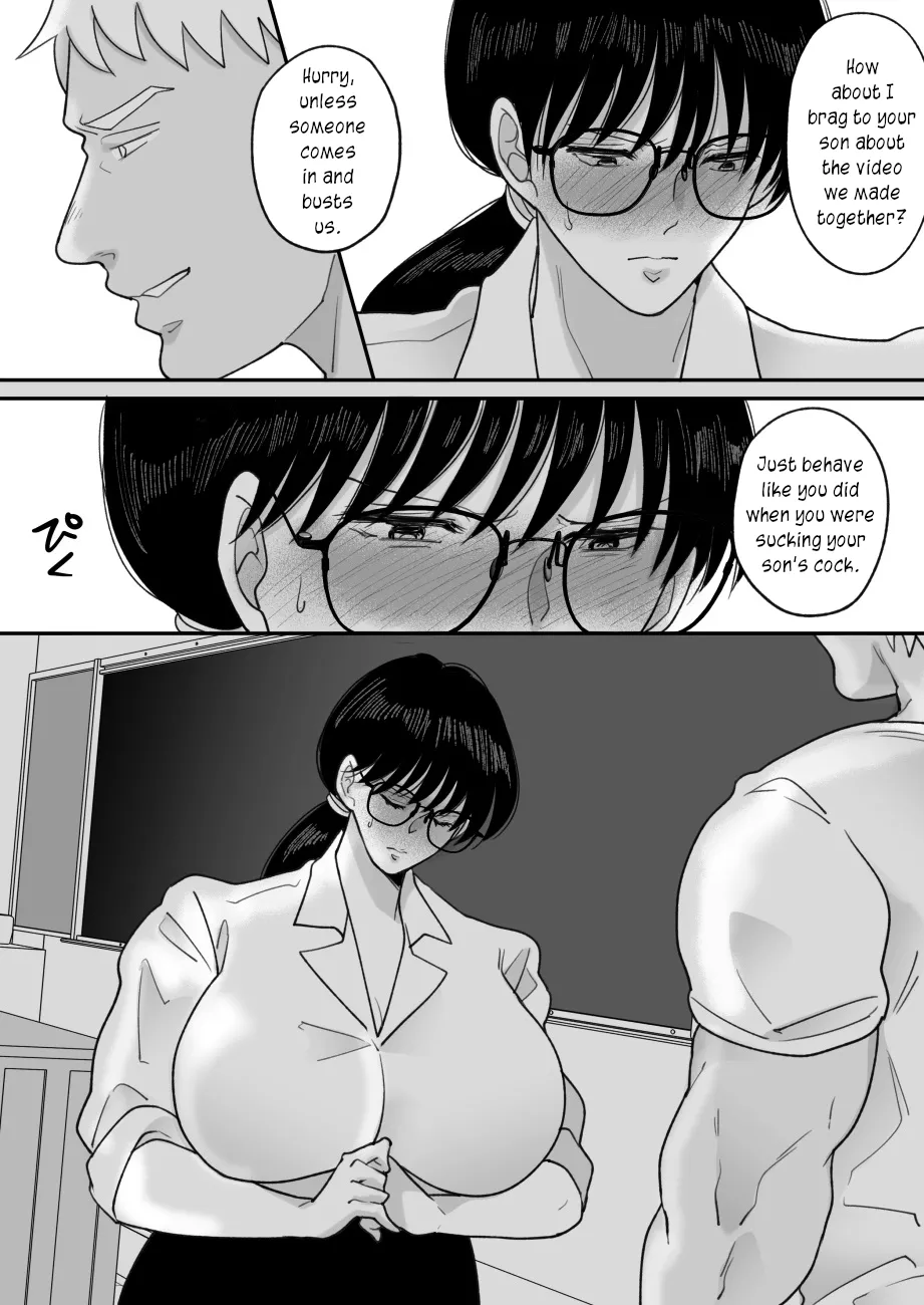 [Nyan dorosei] Suugaku Kyoushi no Kaa-san ga Taiiku Kyoushi ni Netorareru | My mother, the math professor, being stolen away by my gym professor, part 2 [English] [joobuspaidatr] imagen número 52