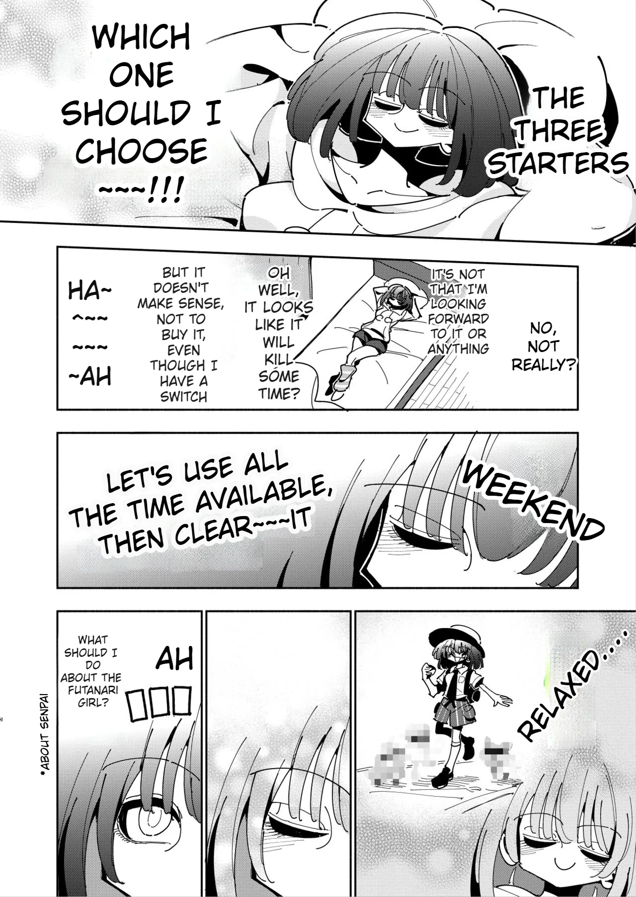 Shizuku and Shiori IF (First Part) -Learn in Five Days! A Guide to Futanari Masturbation- (1st to 2nd day) image number 3