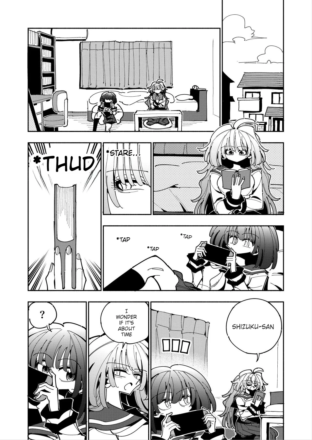 Shizuku and Shiori IF (First Part) -Learn in Five Days! A Guide to Futanari Masturbation- (1st to 2nd day) image number 8