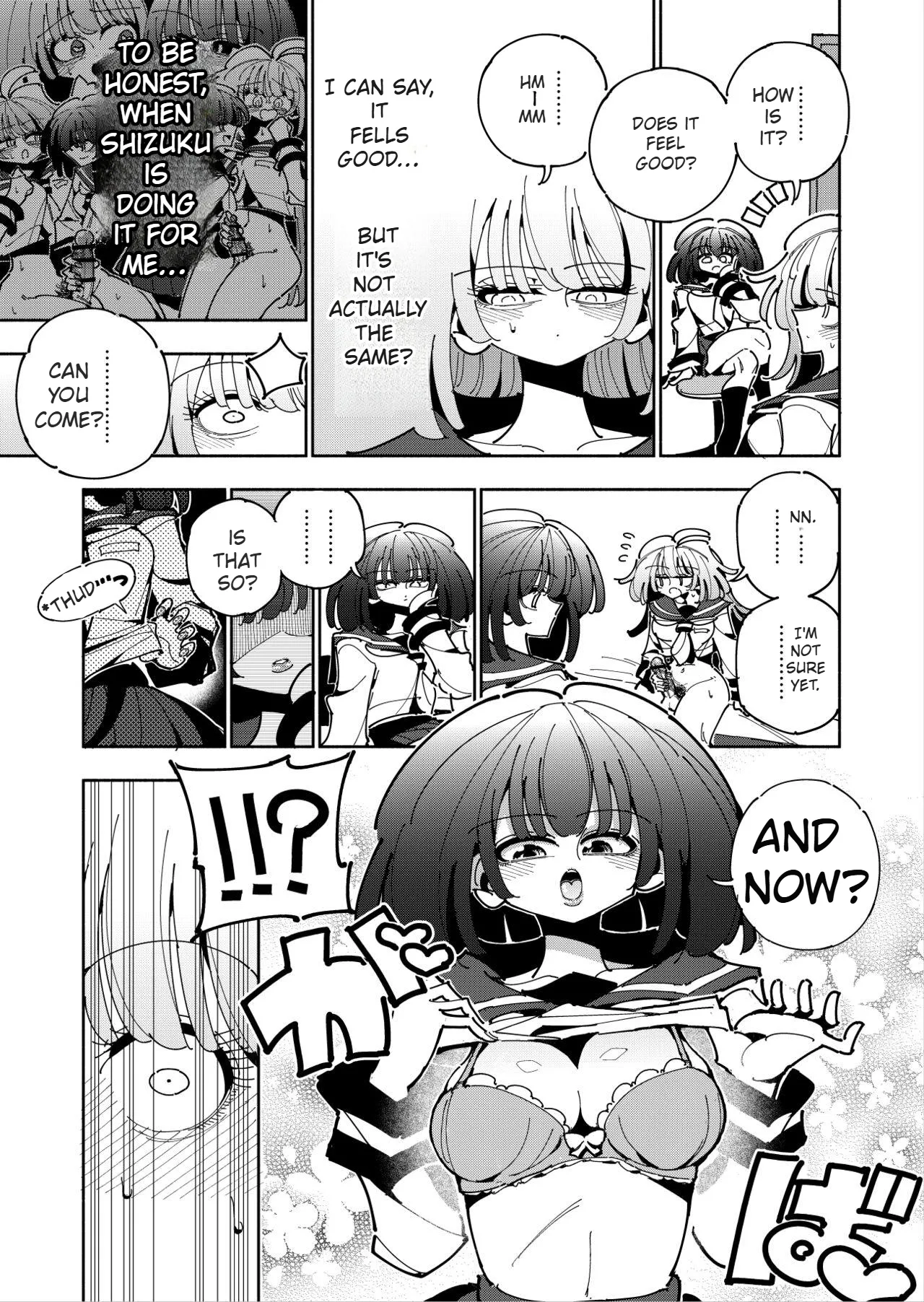 Shizuku and Shiori IF (First Part) -Learn in Five Days! A Guide to Futanari Masturbation- (1st to 2nd day) image number 14