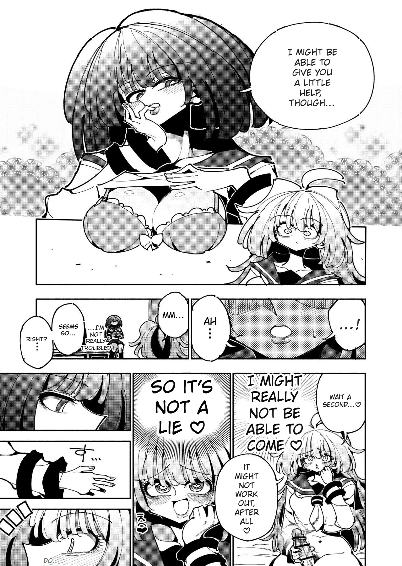 Shizuku and Shiori IF (First Part) -Learn in Five Days! A Guide to Futanari Masturbation- (1st to 2nd day) image number 18