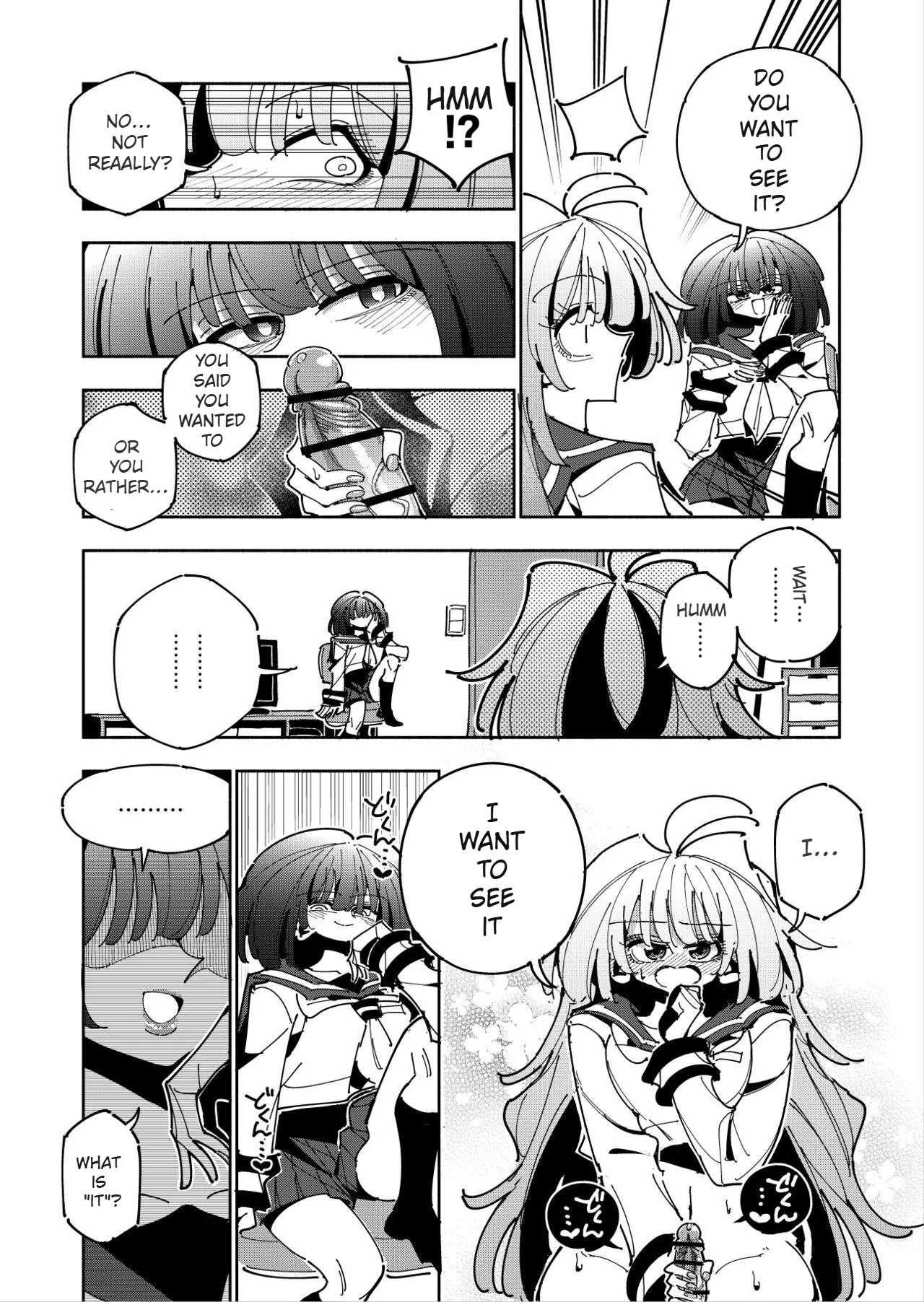 Shizuku and Shiori IF (First Part) -Learn in Five Days! A Guide to Futanari Masturbation- (1st to 2nd day) image number 28