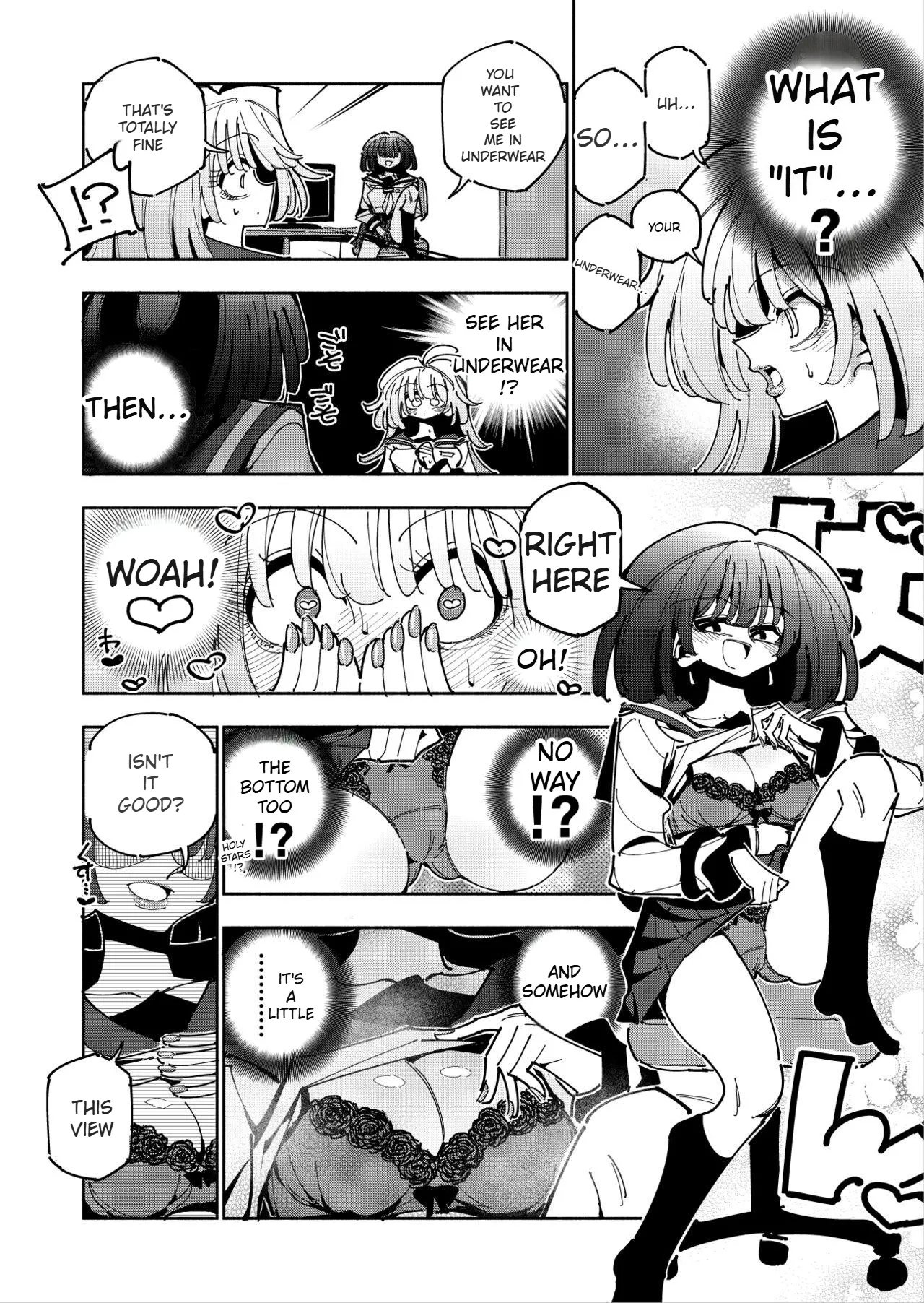 Shizuku and Shiori IF (First Part) -Learn in Five Days! A Guide to Futanari Masturbation- (1st to 2nd day) image number 29