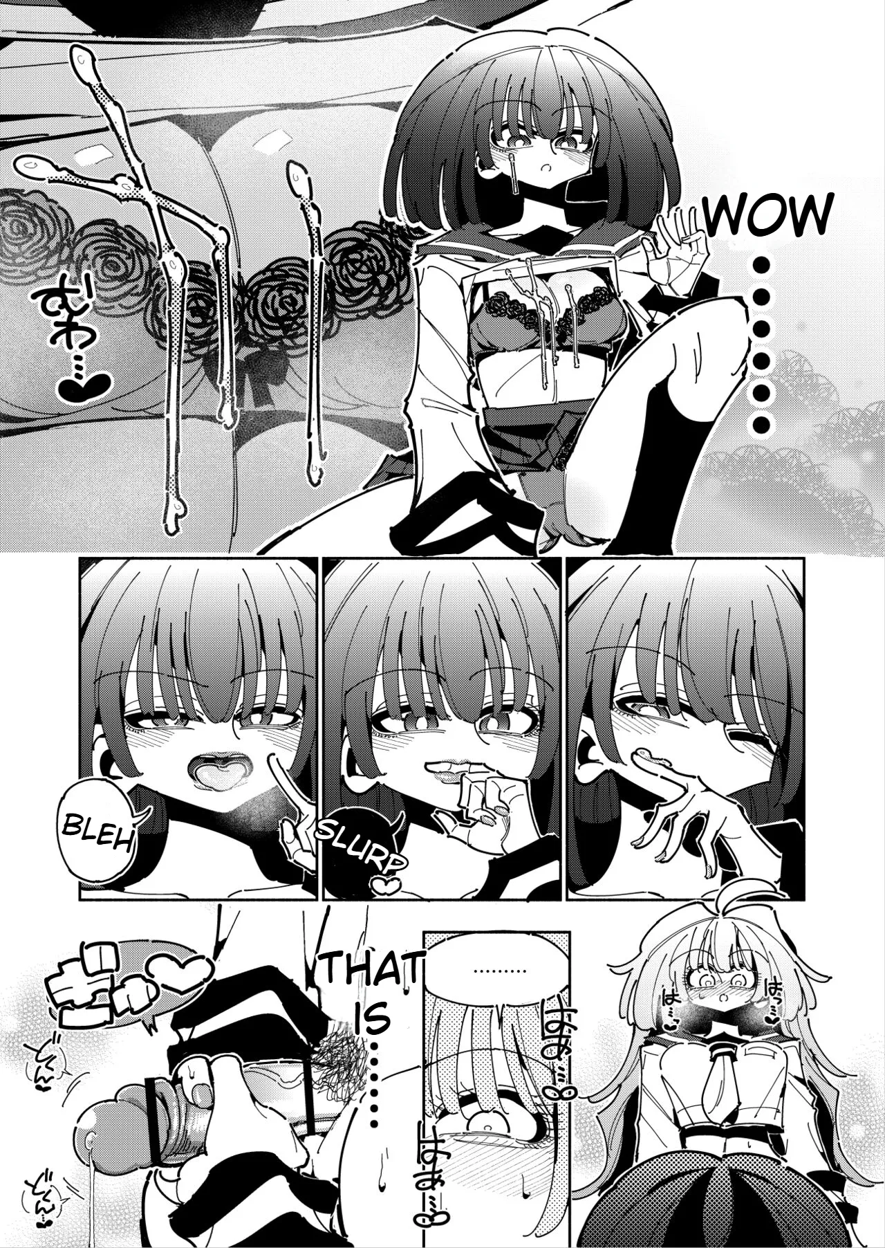 Shizuku and Shiori IF (First Part) -Learn in Five Days! A Guide to Futanari Masturbation- (1st to 2nd day) image number 35