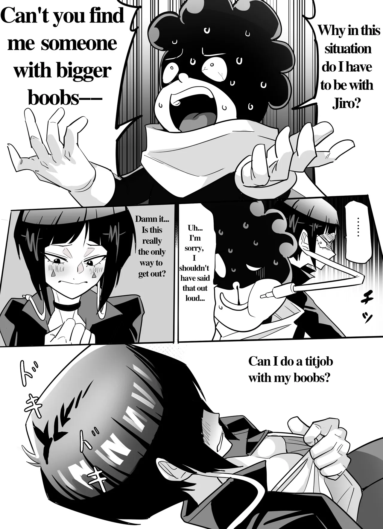 The room you can't leave unless you do a titjob imagen número 3