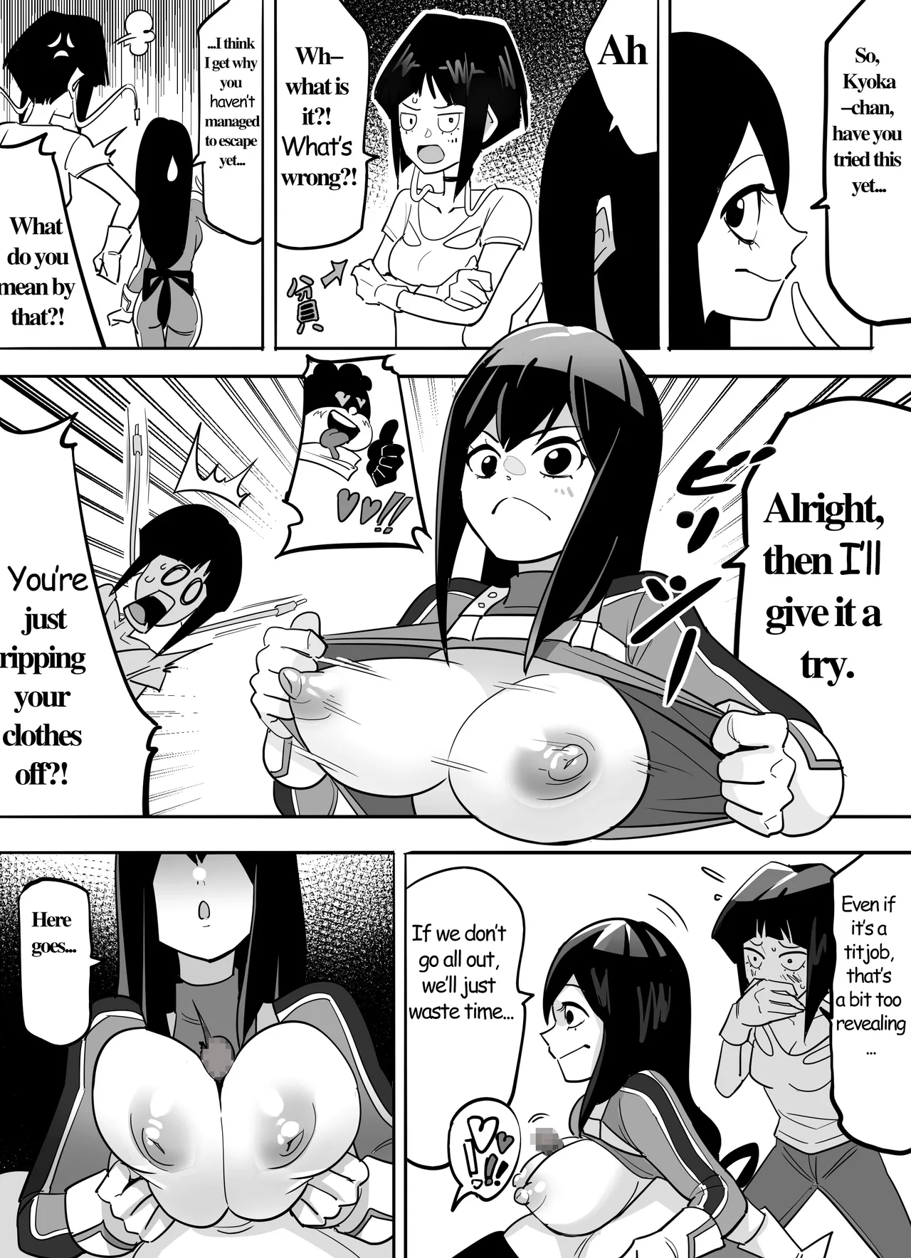 The room you can't leave unless you do a titjob imagen número 12