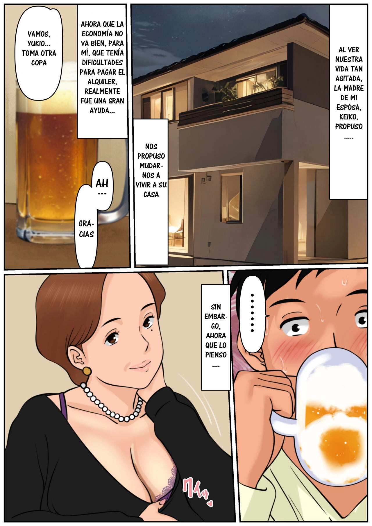 [Cammy] Oba-san ja Dame Kashira? | ¿No Está Bien, Suegra？[Spanish] [RYU-SHINS] imagen número 7