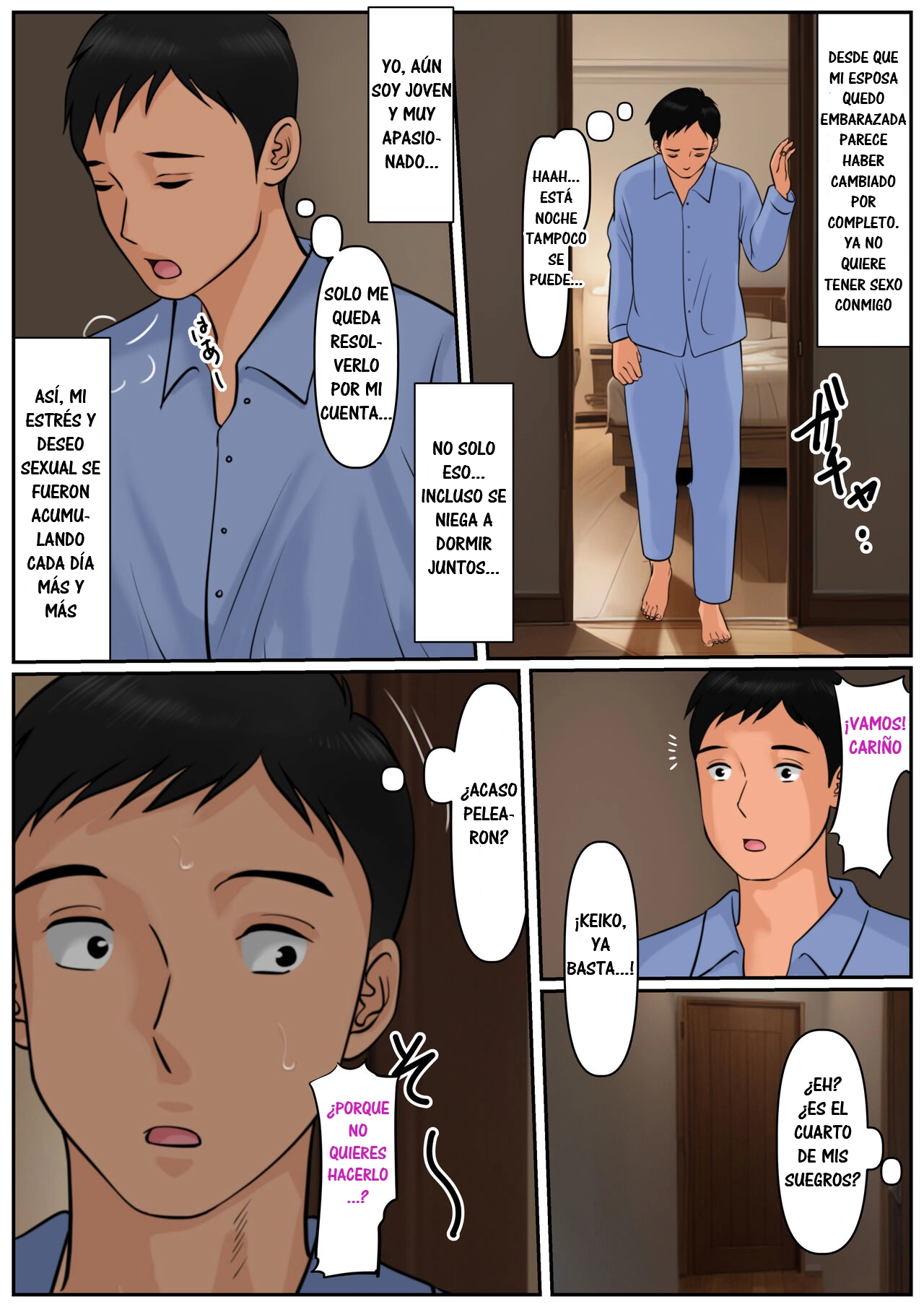 [Cammy] Oba-san ja Dame Kashira? | ¿No Está Bien, Suegra？[Spanish] [RYU-SHINS] imagen número 16