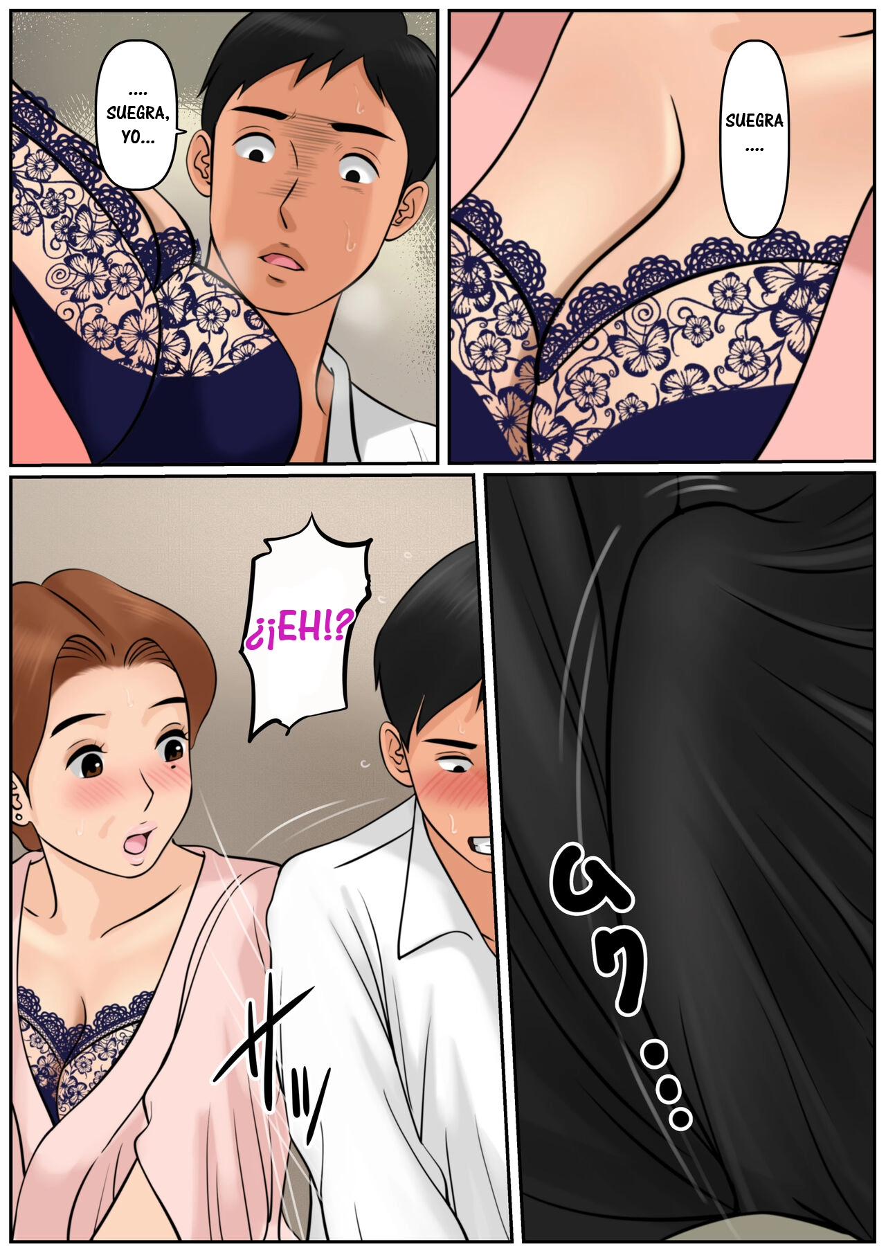 [Cammy] Oba-san ja Dame Kashira? | ¿No Está Bien, Suegra？[Spanish] [RYU-SHINS] imagen número 22