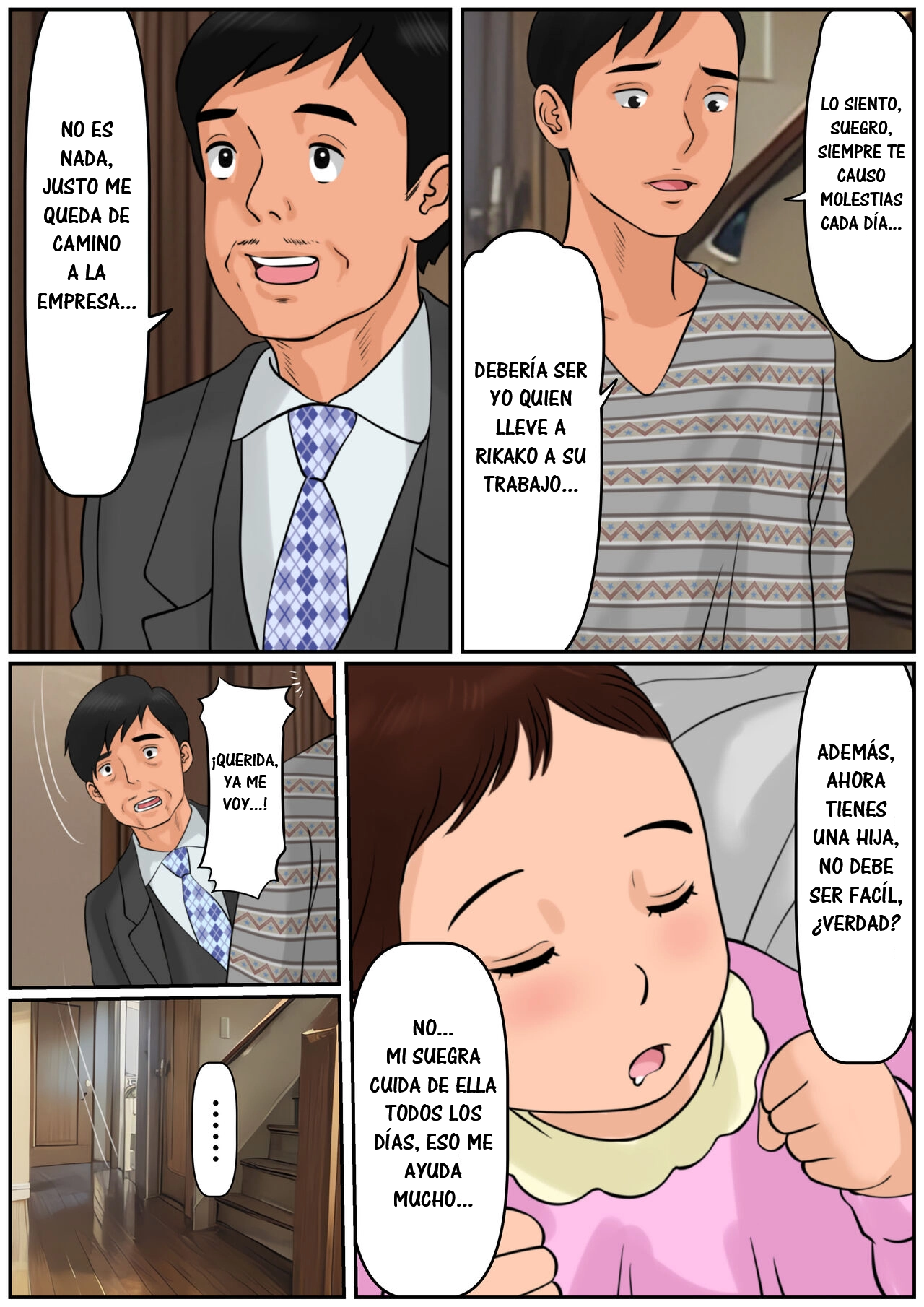 [Cammy] Oba-san ja Dame Kashira? | ¿No Está Bien, Suegra？[Spanish] [RYU-SHINS] imagen número 37