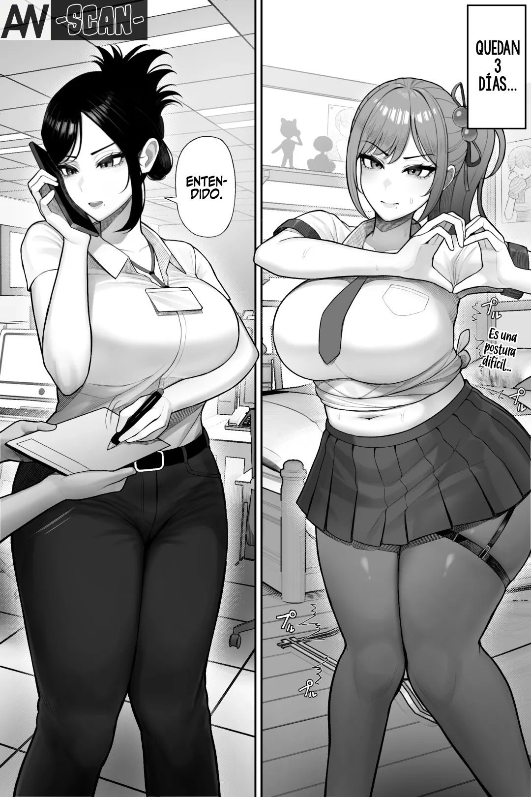 [Kurukuru] Mojo de Muchimuchi Joushi (36) ga Gekiita Cosplayer datta kara Okashitatta｜Mi Fefa Voluptuosa (36) Resultó Ser Una Cosplayer Realmente Linda, Por Eso Me La Follé [Spanish] [Andreww857 = -A.W. SCAN-] image number 12