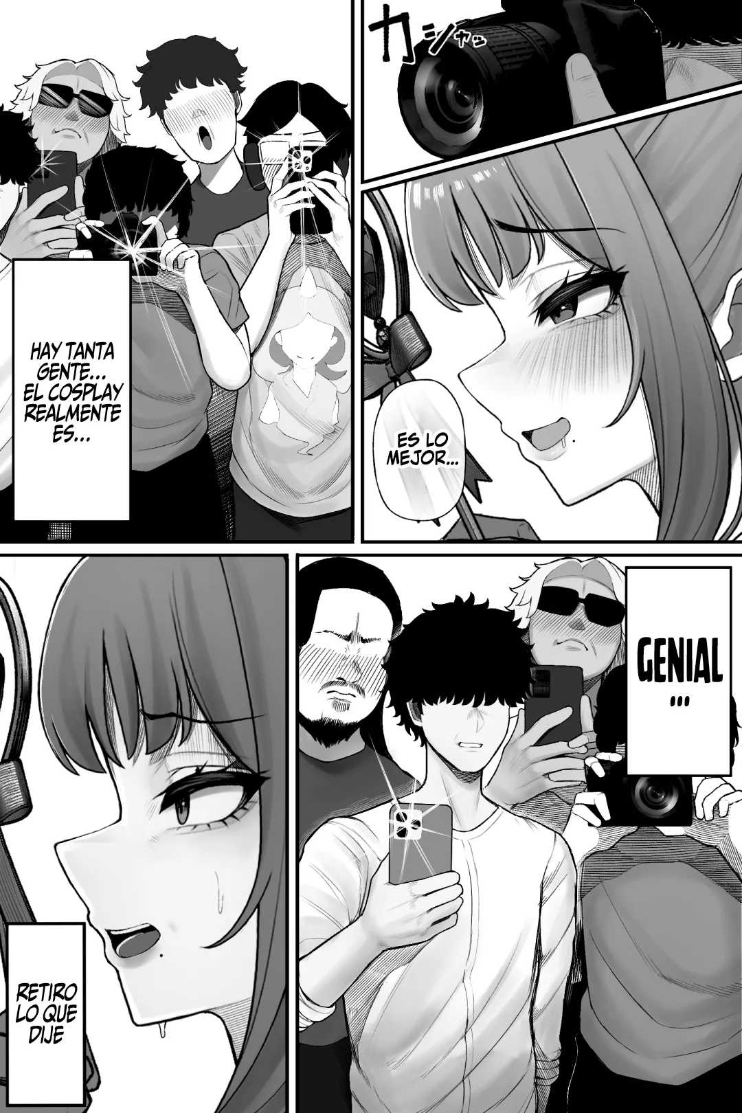 [Kurukuru] Mojo de Muchimuchi Joushi (36) ga Gekiita Cosplayer datta kara Okashitatta｜Mi Fefa Voluptuosa (36) Resultó Ser Una Cosplayer Realmente Linda, Por Eso Me La Follé [Spanish] [Andreww857 = -A.W. SCAN-] image number 16