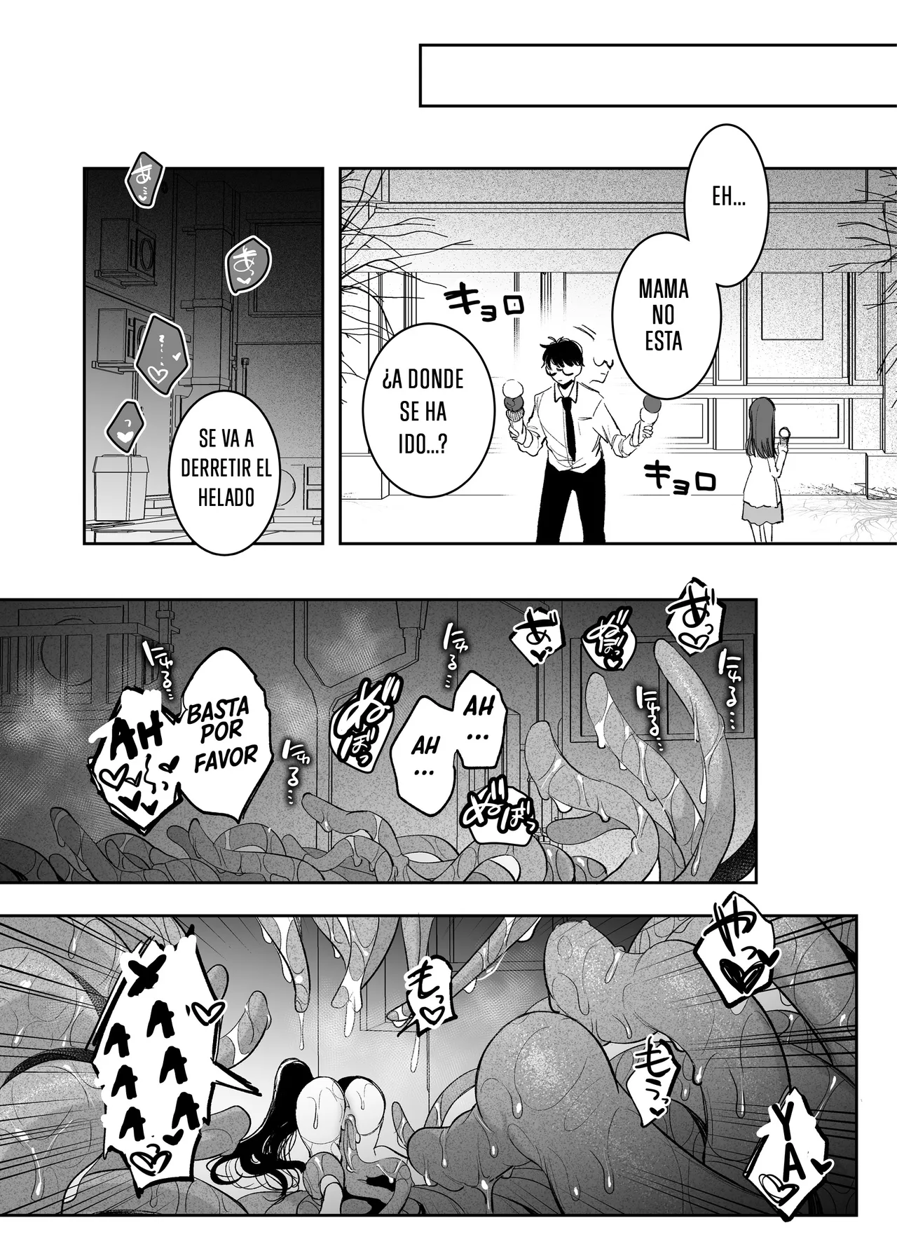 [Amamiya Mizuki] Mahou Shoujo Okaa-san, Shokushu ni Yarareru [Spanish] [Satoru] 画像番号 6