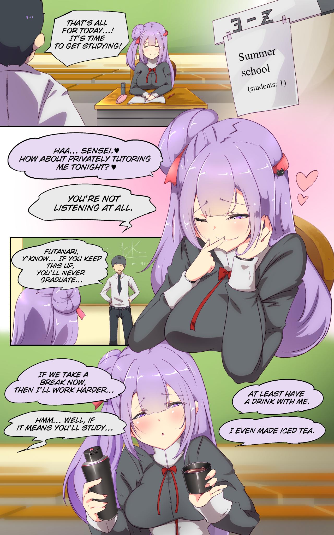 [Yasemura lo-ru] Kyōshi no kimi ga futanari TSF saserarete kufuku chōkyō sareru manga. Kyō○ renzoku zecchō o soete ー kyōshi kyōiku futanari gyakuten hokō ー [English] imagen número 4