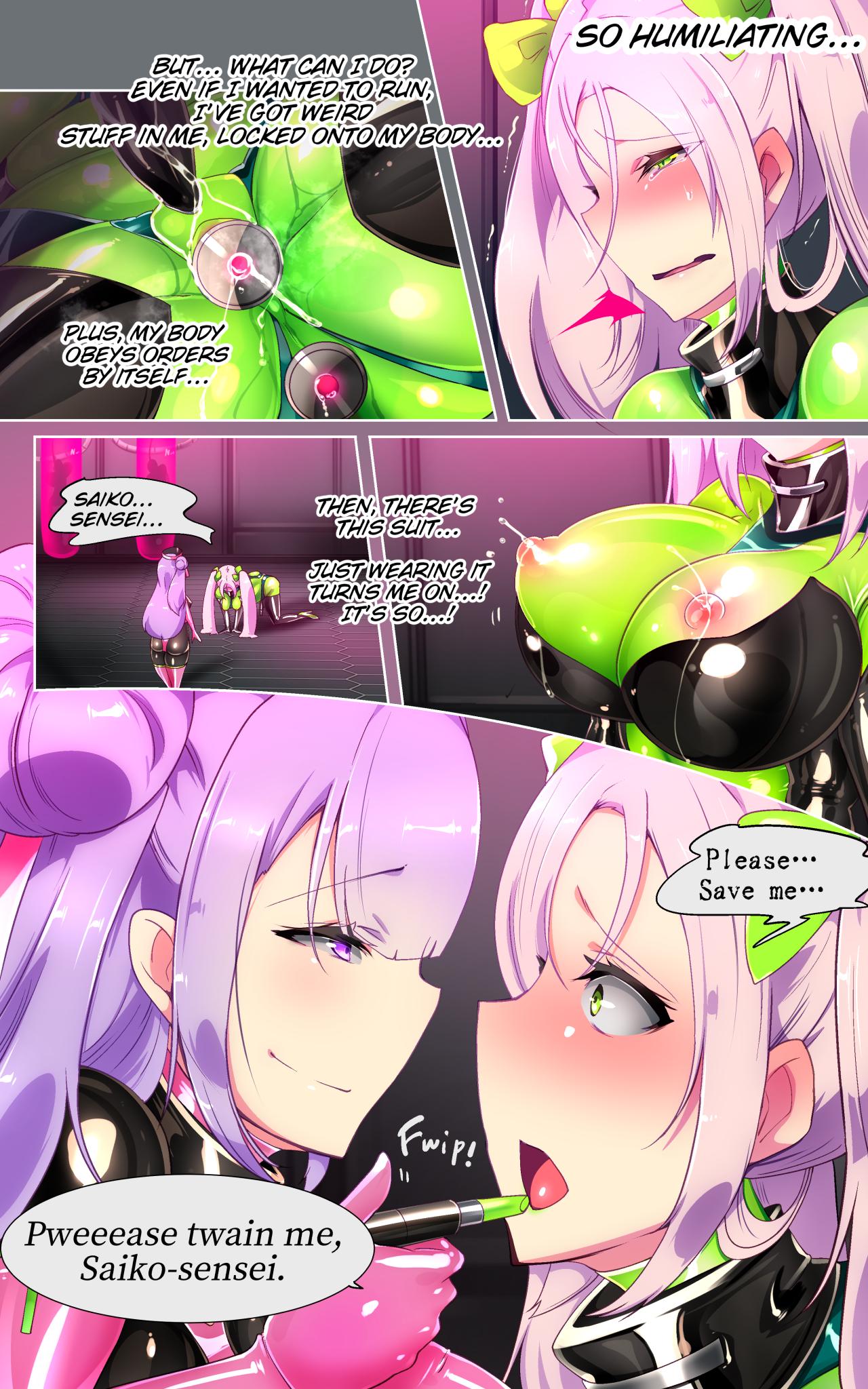 [Yasemura lo-ru] Kyōshi no kimi ga futanari TSF saserarete kufuku chōkyō sareru manga. Kyō○ renzoku zecchō o soete ー kyōshi kyōiku futanari gyakuten hokō ー [English] imagen número 13