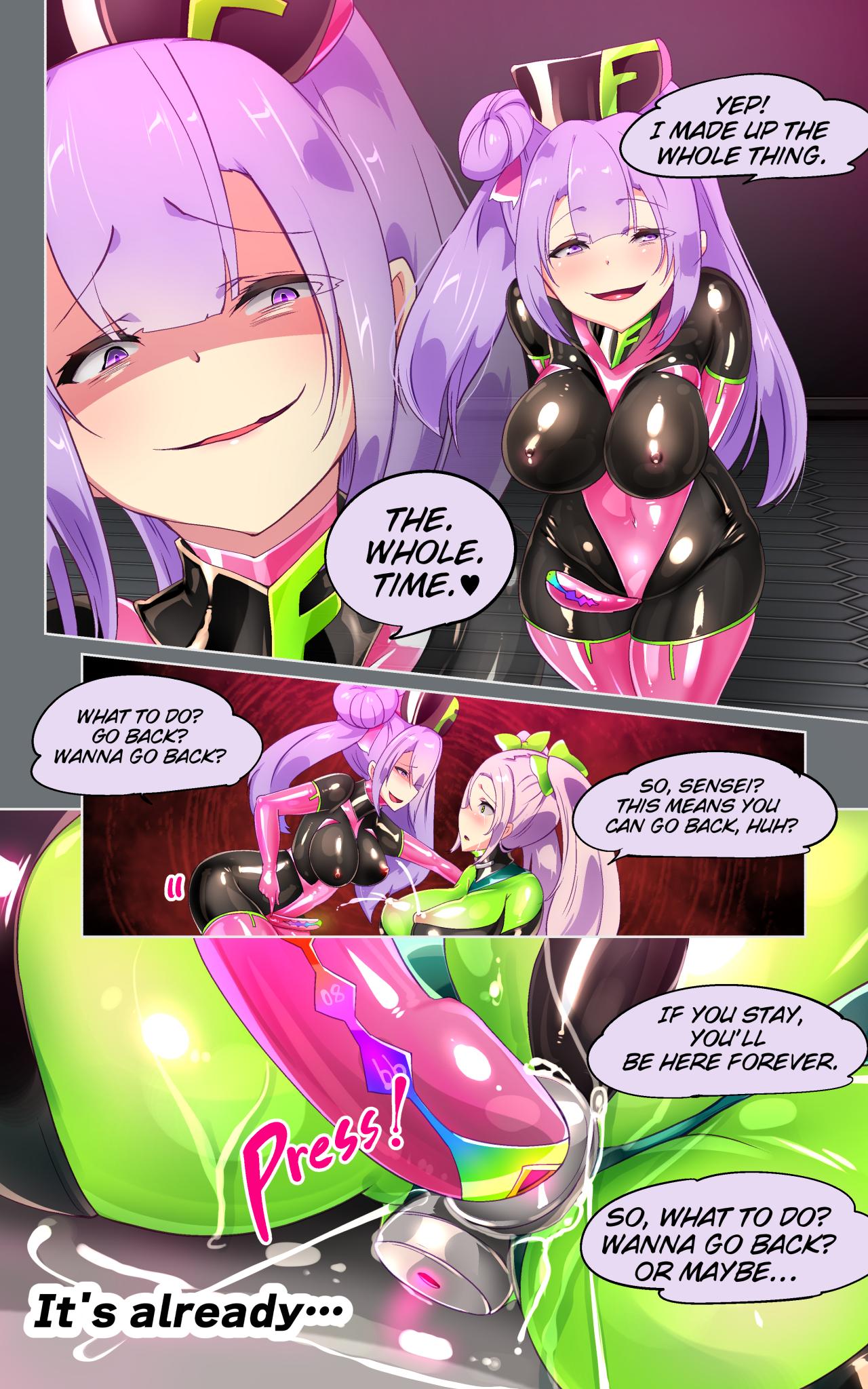 [Yasemura lo-ru] Kyōshi no kimi ga futanari TSF saserarete kufuku chōkyō sareru manga. Kyō○ renzoku zecchō o soete ー kyōshi kyōiku futanari gyakuten hokō ー [English] imagen número 25