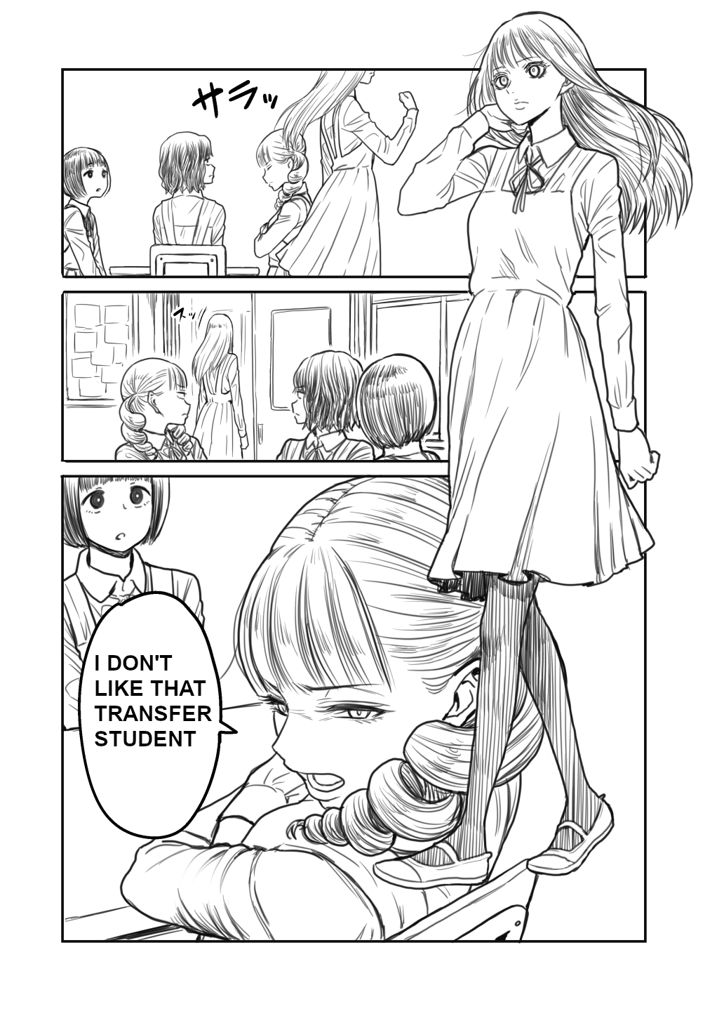 [Yanagida Fumita] Ojou-sama to Torimaki ga Tenkousei Ijimeru Yatsu, Ojou sama and her followers bully the transfer student image number 3