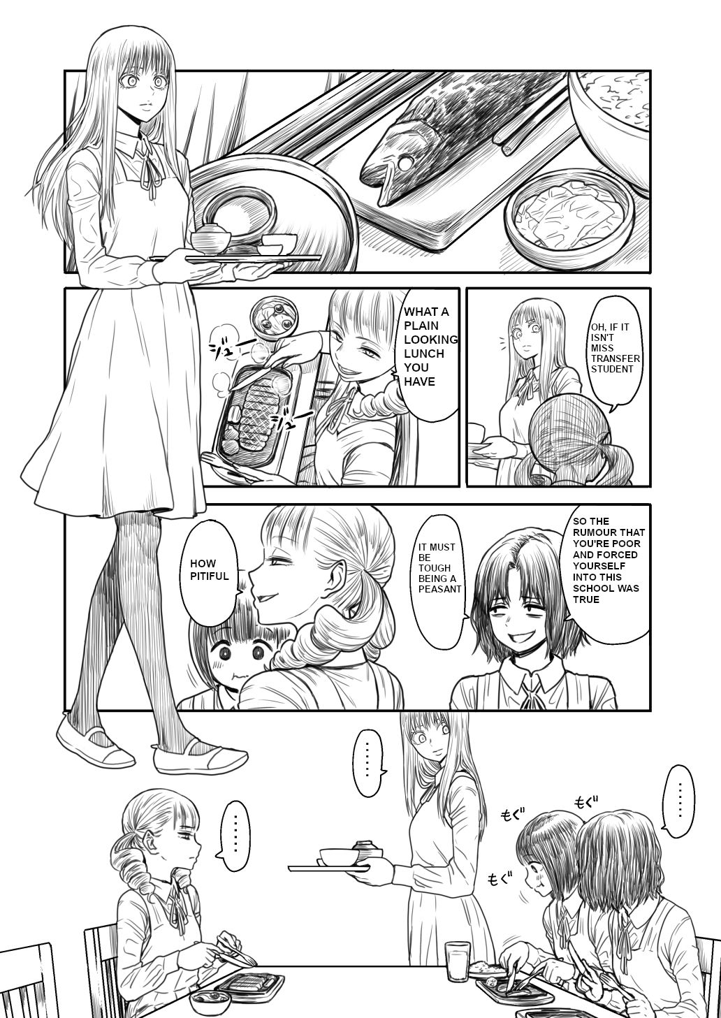 [Yanagida Fumita] Ojou-sama to Torimaki ga Tenkousei Ijimeru Yatsu, Ojou sama and her followers bully the transfer student image number 7