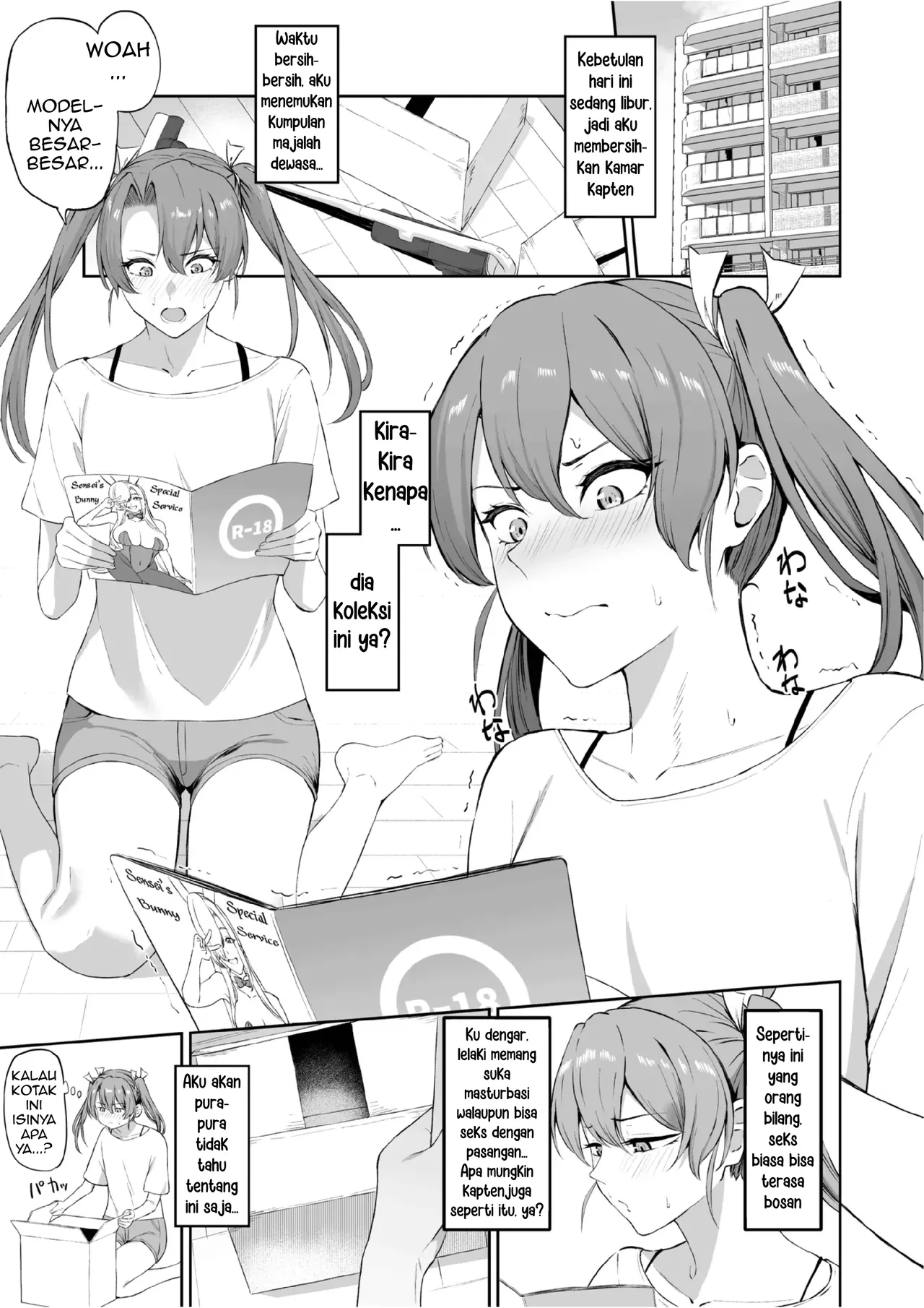 [Solo Play (Gaffe Takaman)] Kaku no Shiriana | Pintu Belakang Zuikaku (Kantai Collection -KanColle-) [Indonesian] [Digital] 图片编号 3
